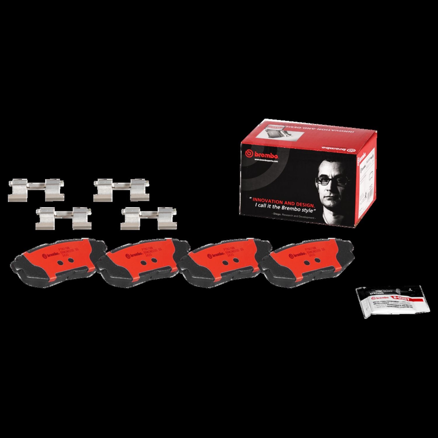 PRIME Ceramic Rear Disc Brake Pad Set - P78018N_02