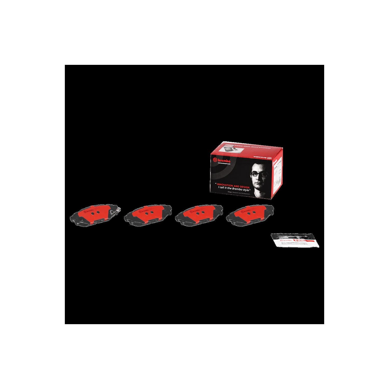 PRIME Ceramic Rear Disc Brake Pad Set - P78020N_02