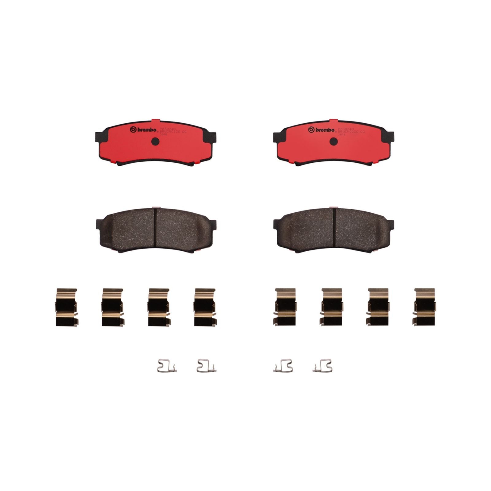 PRIME Ceramic Rear Disc Brake Pad Set - P83024N_01