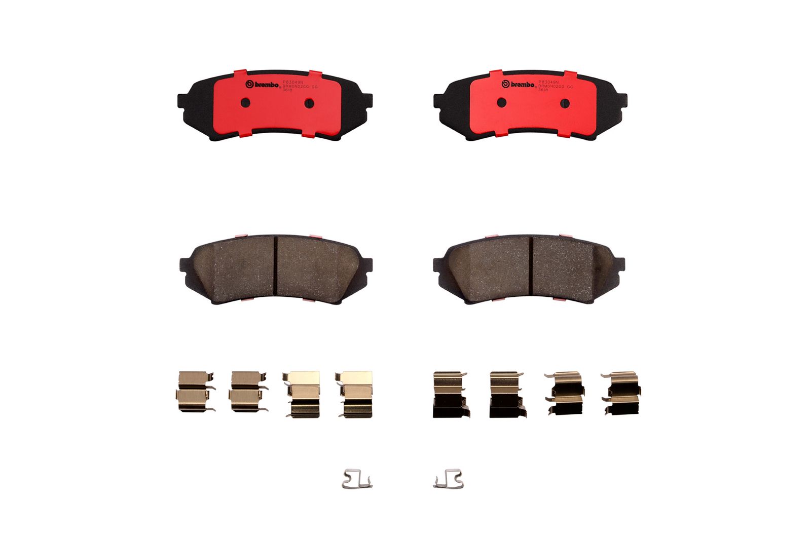 PRIME Ceramic Rear Disc Brake Pad Set - P83049N_01