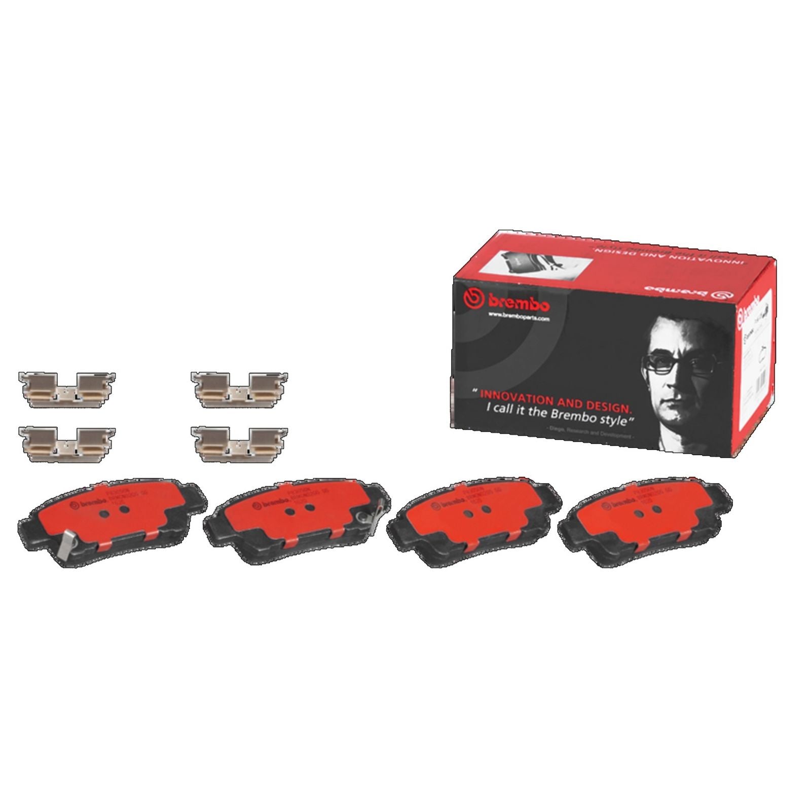 PRIME Ceramic Rear Disc Brake Pad Set - P83056N_02