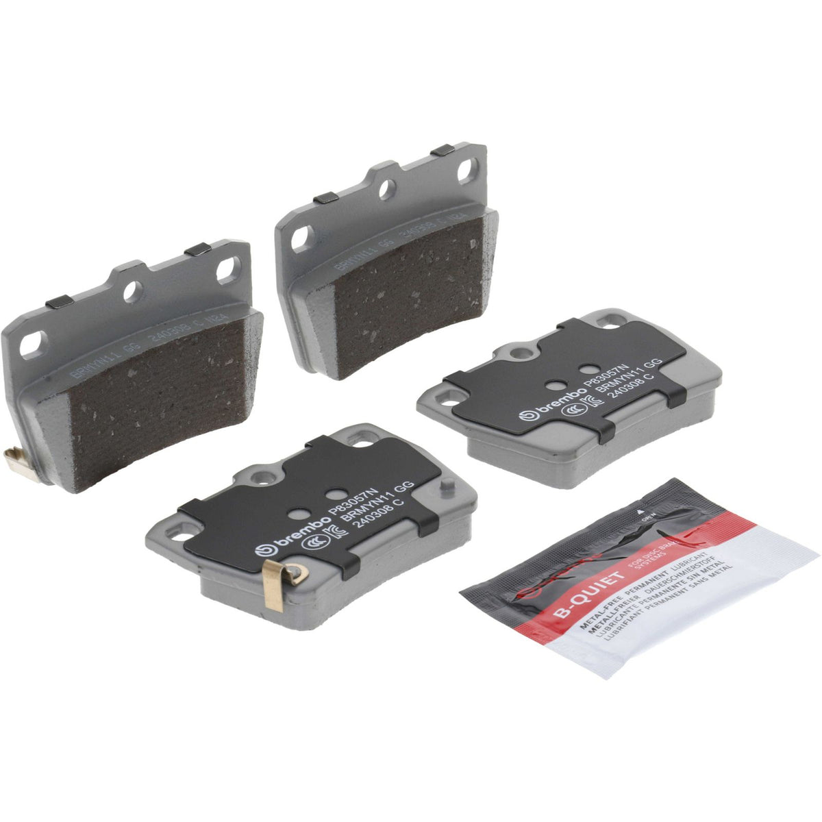 PRIME Ceramic Rear Disc Brake Pad Set - P83057N_03