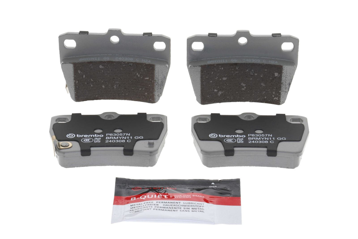 PRIME Ceramic Rear Disc Brake Pad Set - P83057N_04