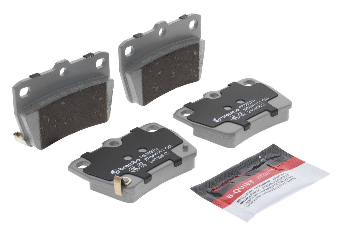 PRIME Ceramic Rear Disc Brake Pad Set - P83057N_25