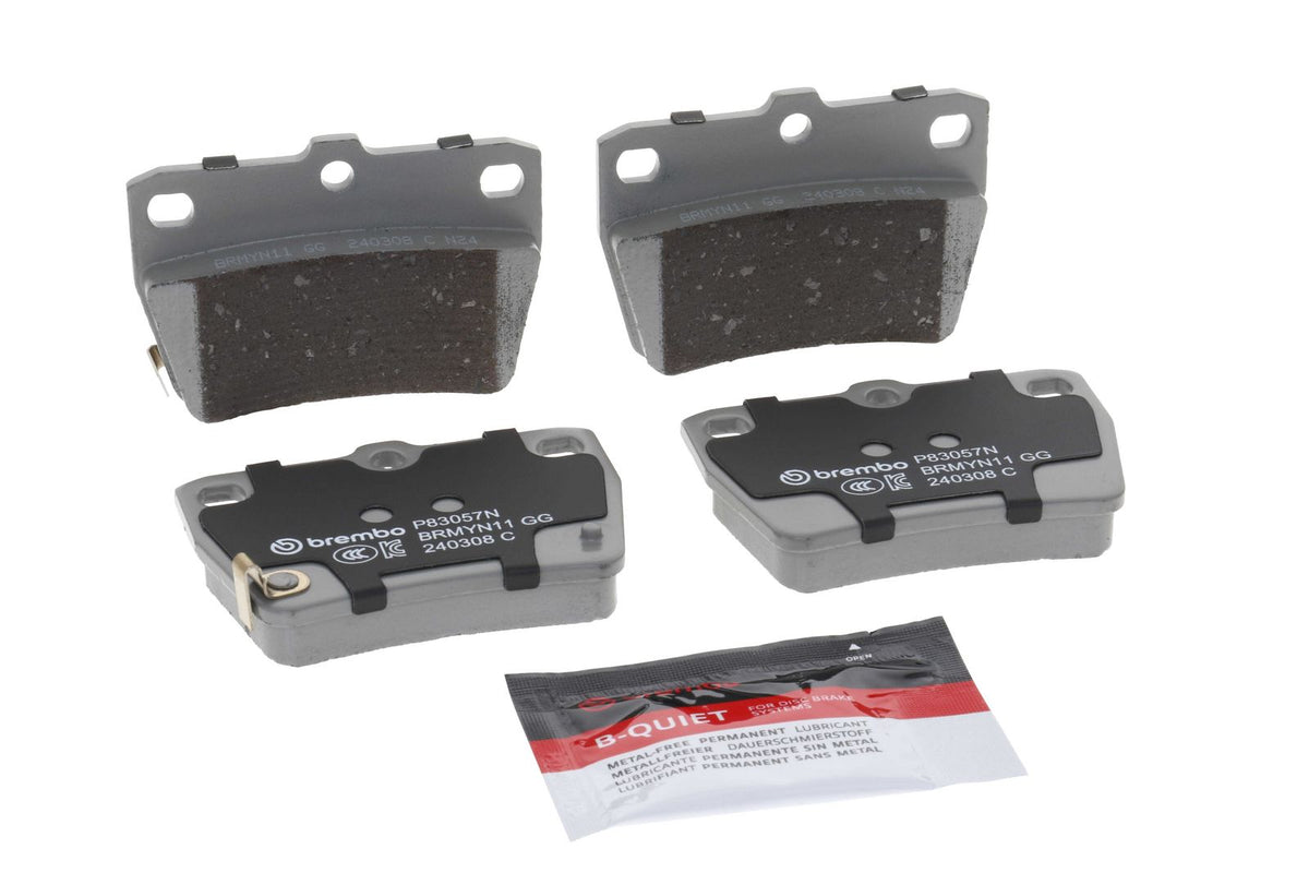PRIME Ceramic Rear Disc Brake Pad Set - P83057N_27