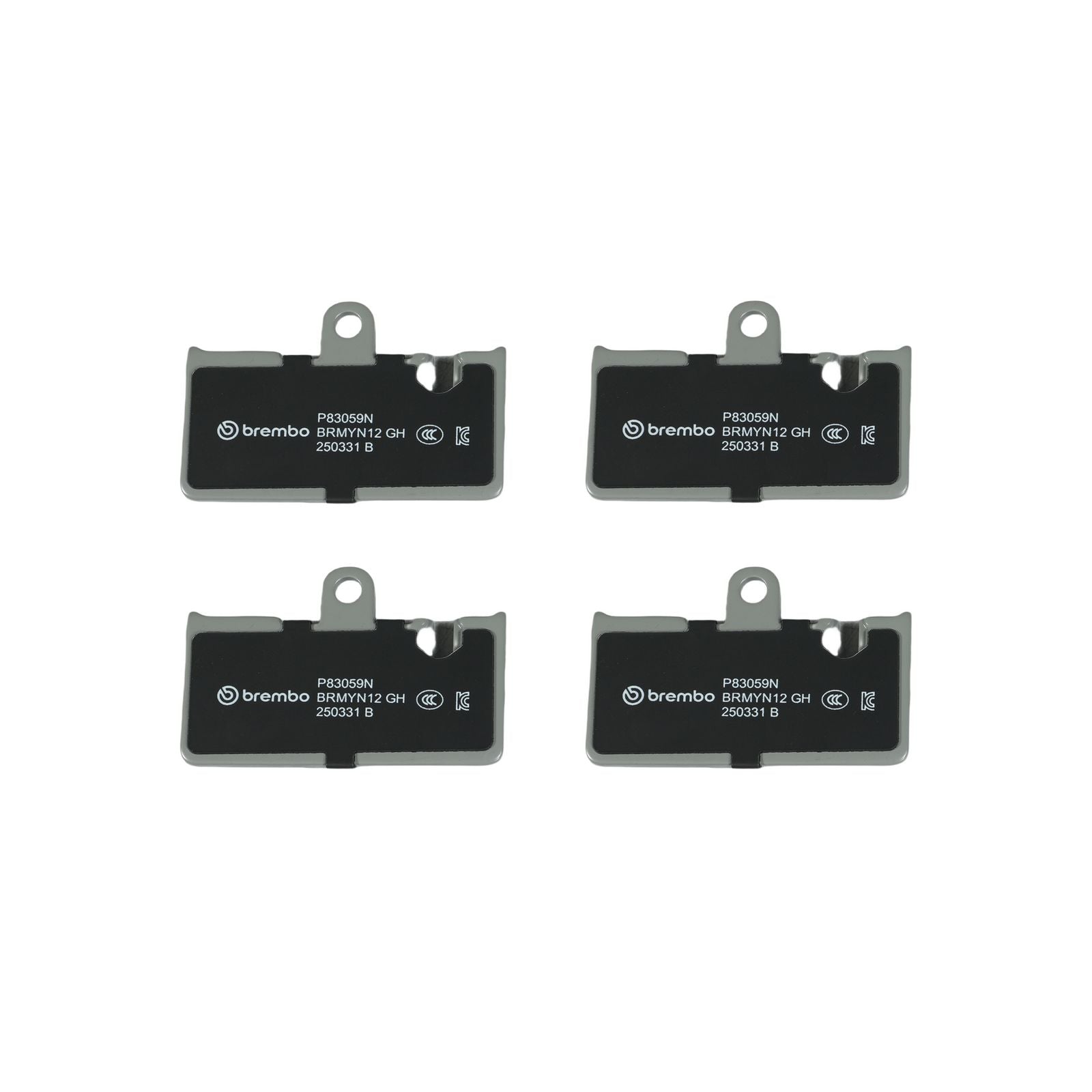 PRIME Ceramic Rear Disc Brake Pad Set - P83059N_02