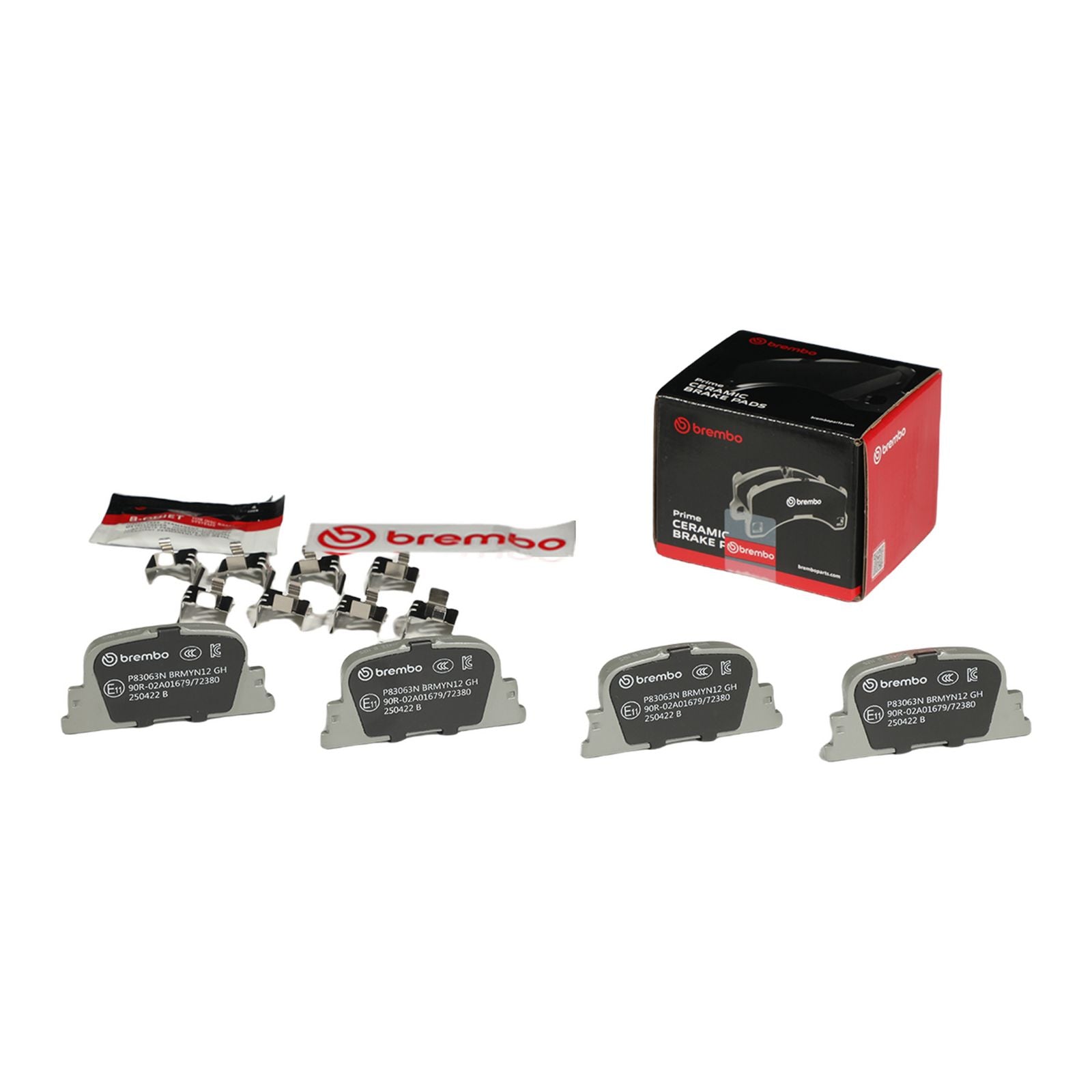 PRIME Ceramic Rear Disc Brake Pad Set - P83063N_04