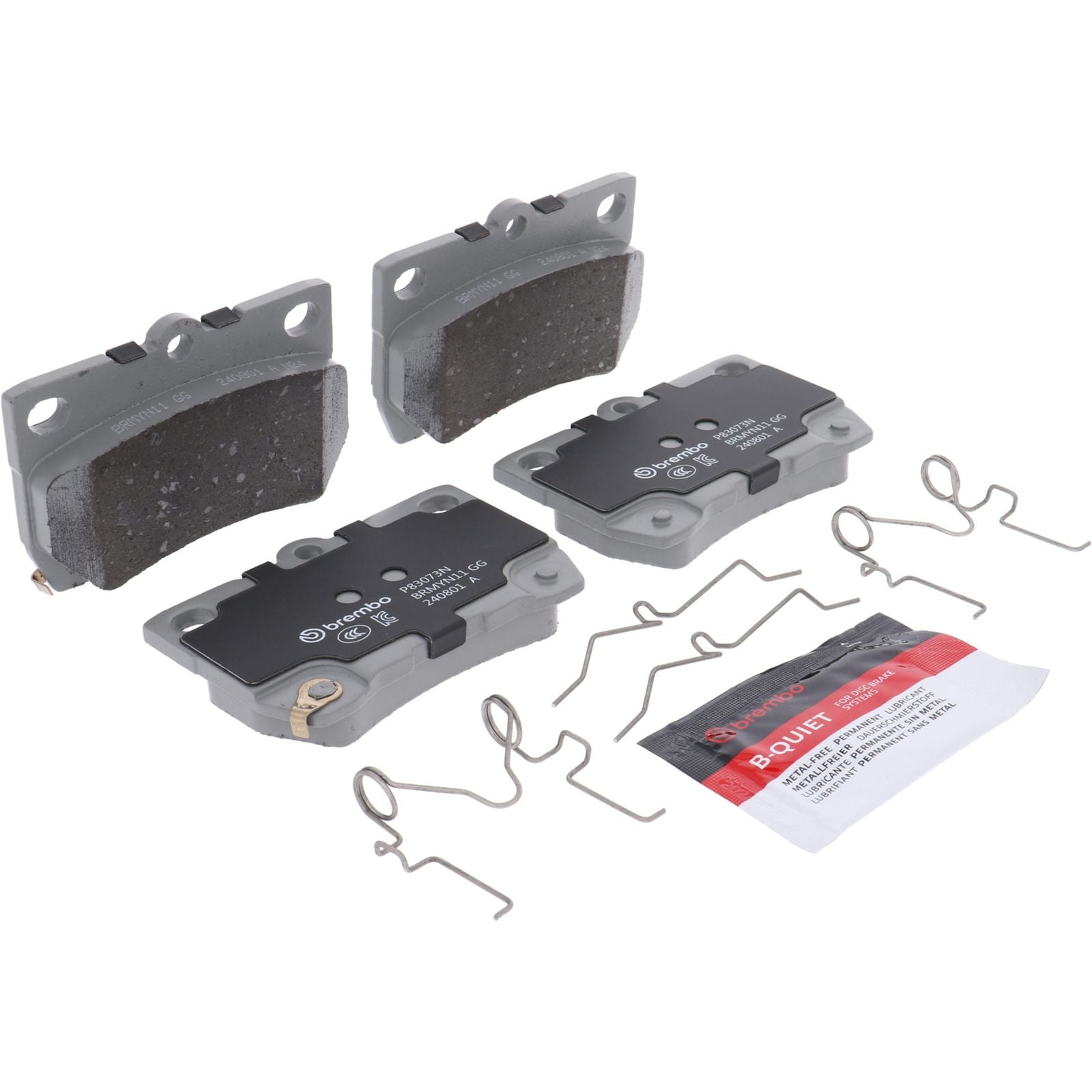 PRIME Ceramic Rear Disc Brake Pad Set - P83073N_06