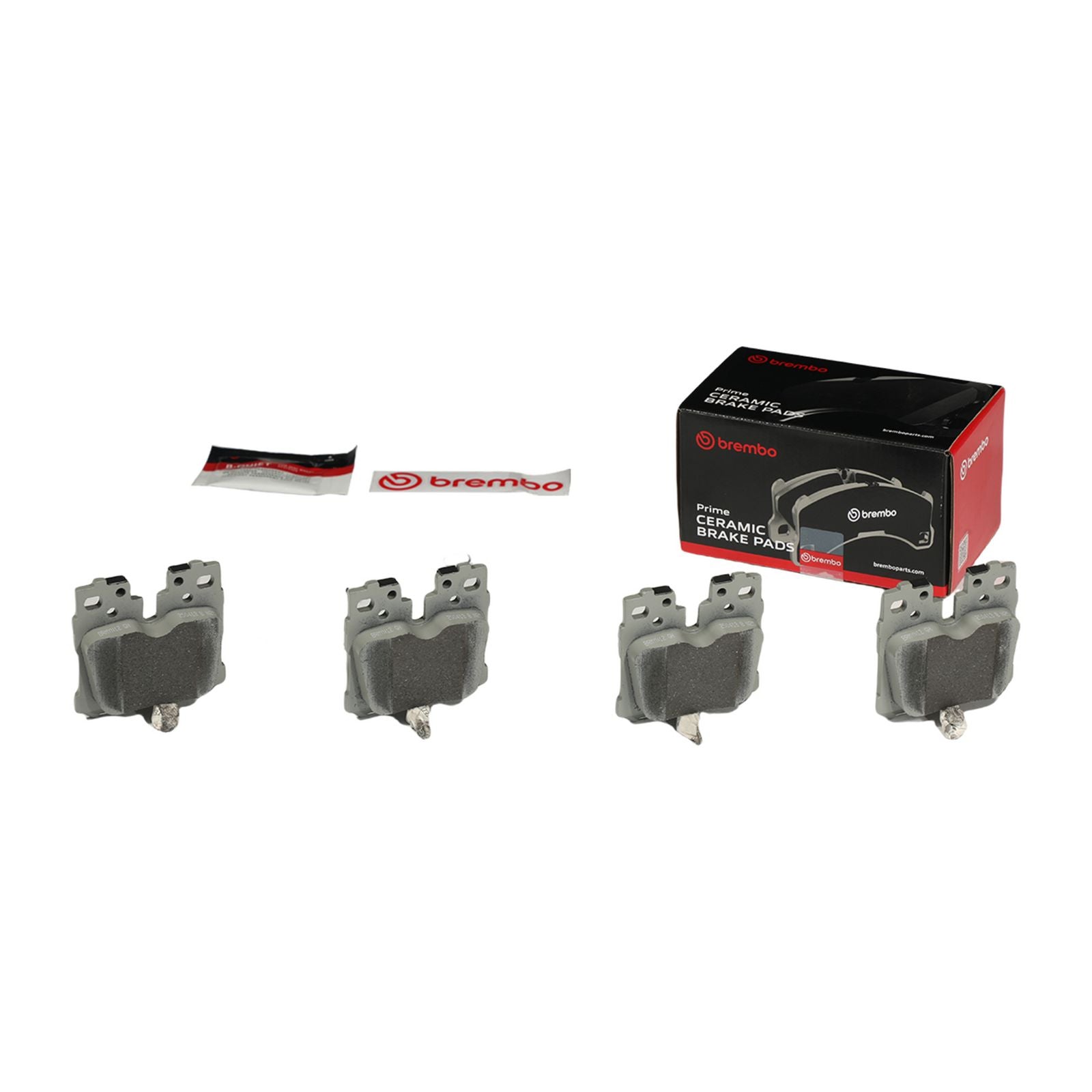 PRIME Ceramic Rear Disc Brake Pad Set - P83076N_02