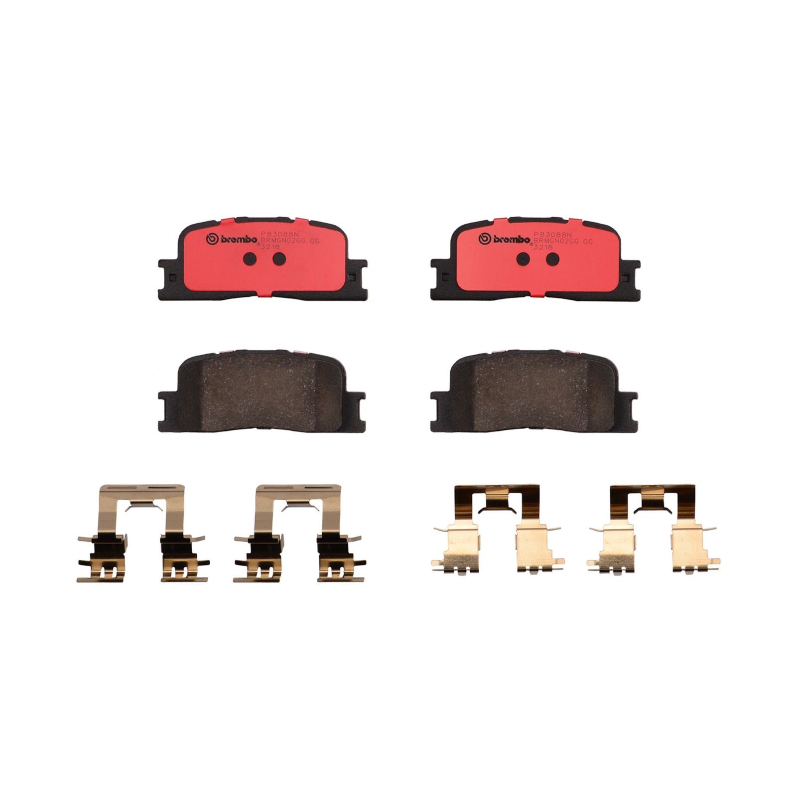 PRIME Ceramic Rear Disc Brake Pad Set - P83088N_01