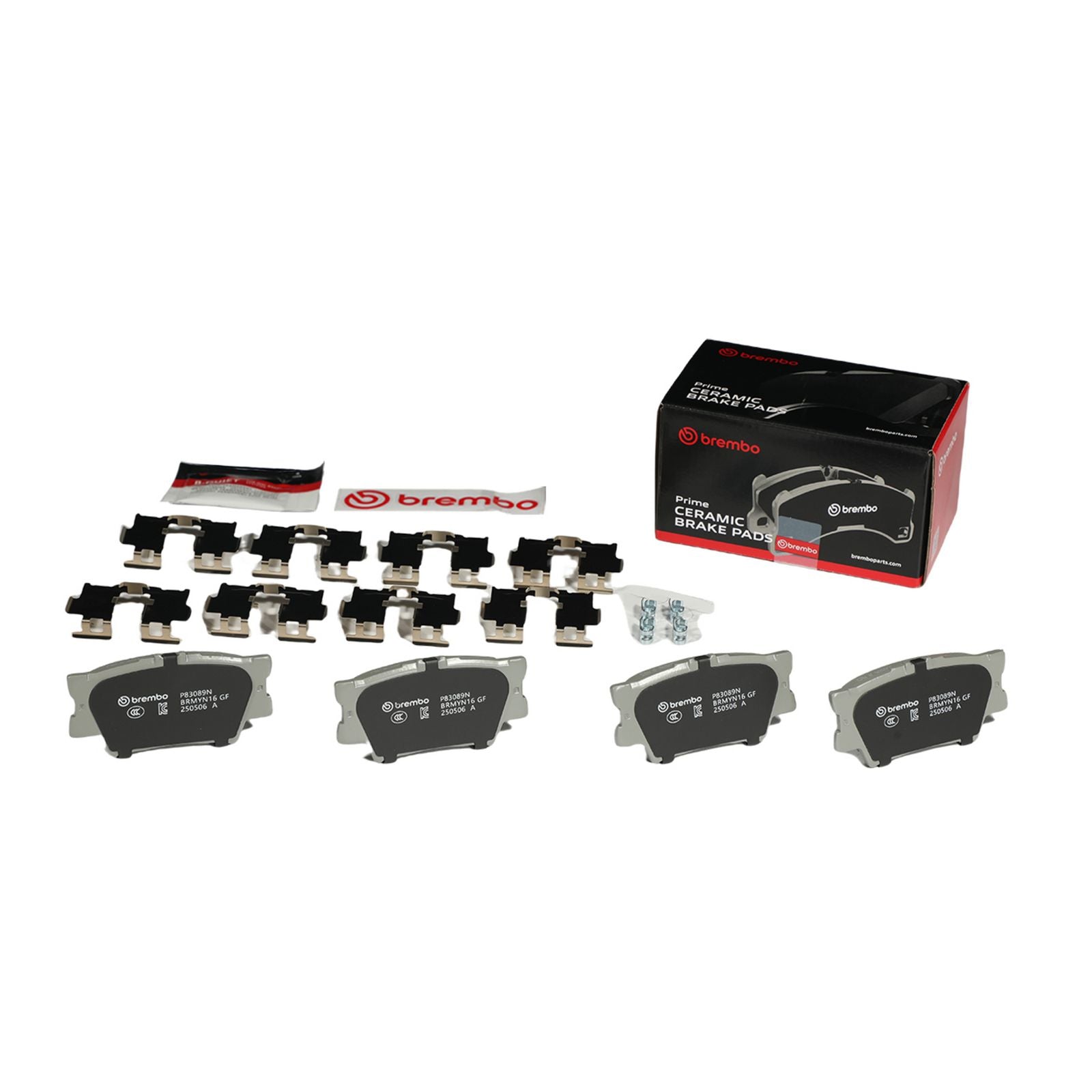 PRIME Ceramic Rear Disc Brake Pad Set - P83089N_02