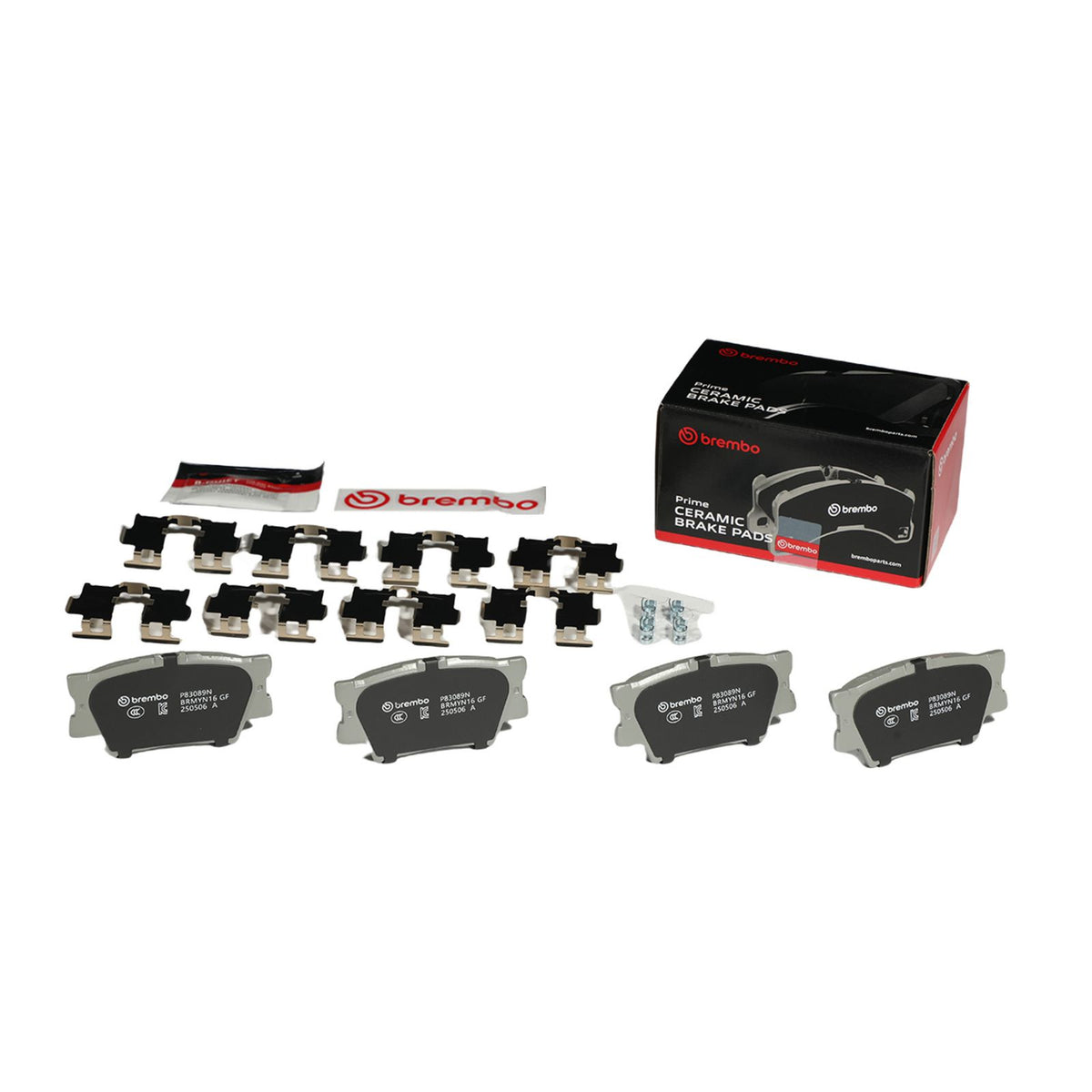 PRIME Ceramic Rear Disc Brake Pad Set - P83089N_02