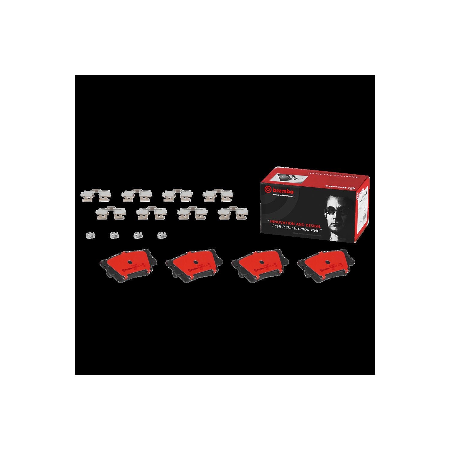 PRIME Ceramic Rear Disc Brake Pad Set - P83089N_03