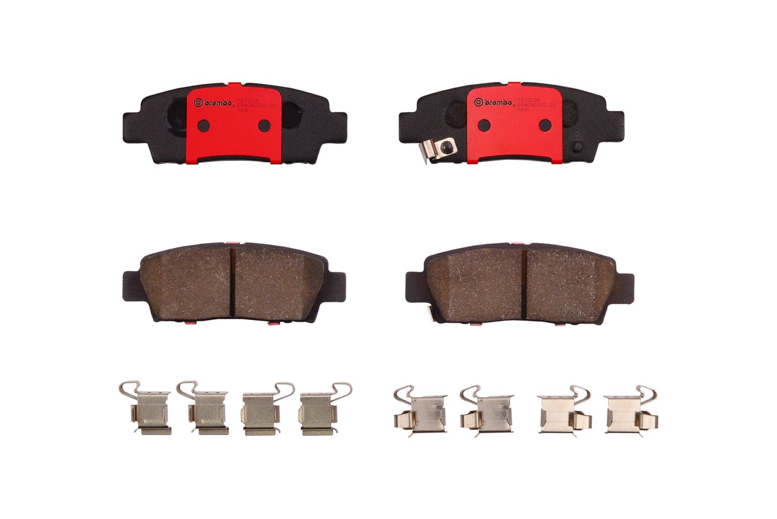 PRIME Ceramic Rear Disc Brake Pad Set - P83123N_01
