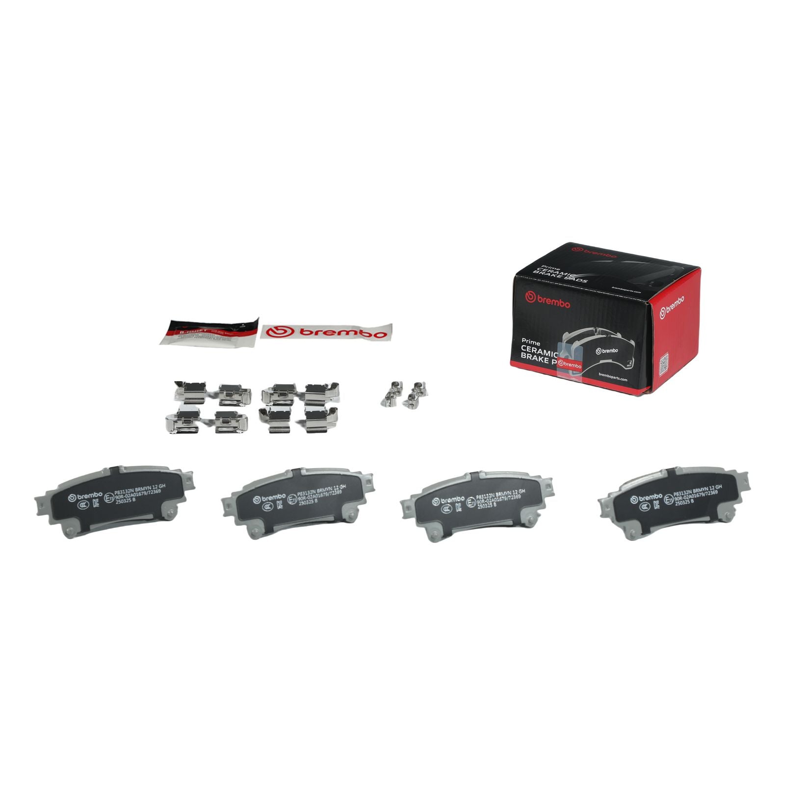 PRIME Ceramic Rear Disc Brake Pad Set - P83132N_04