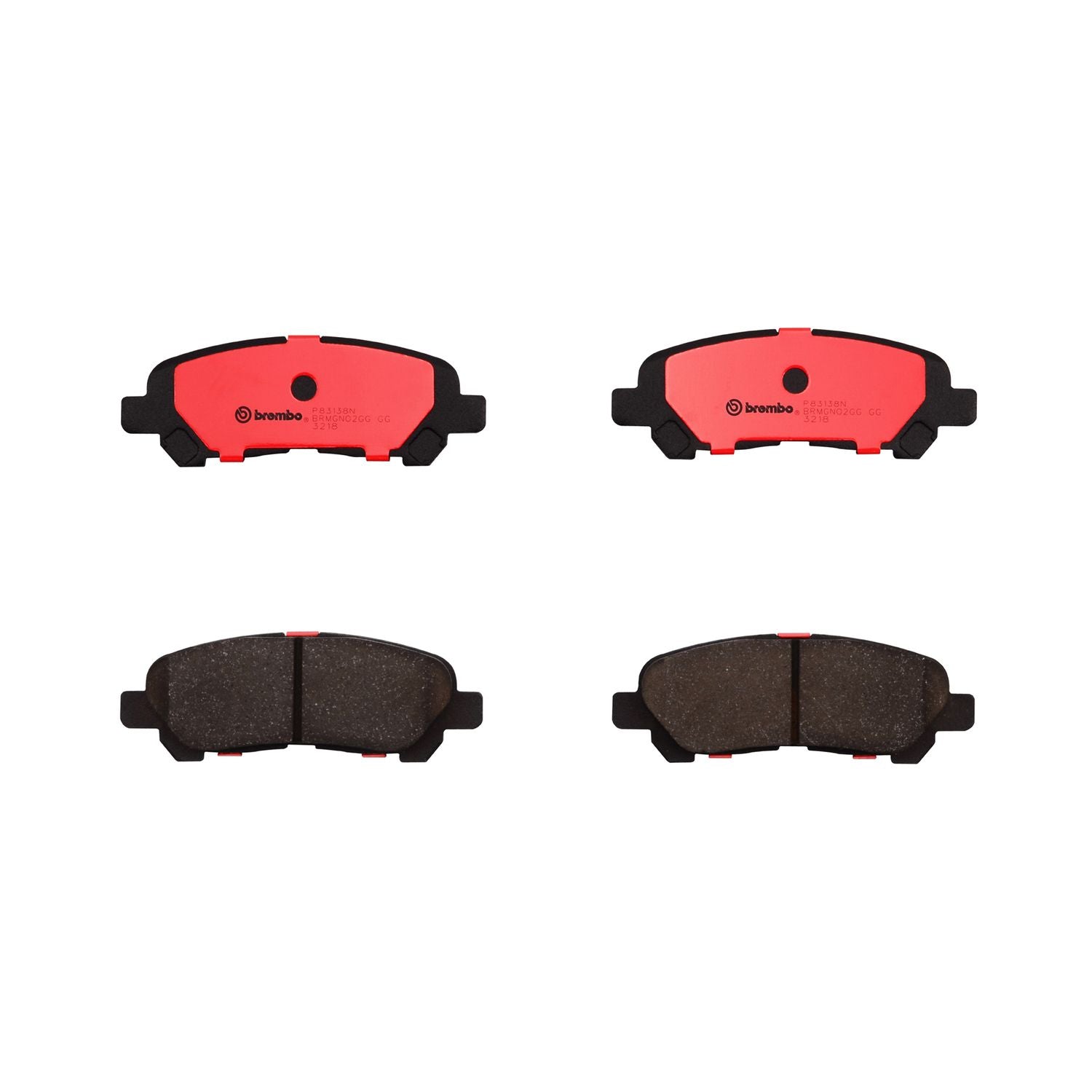 PRIME Ceramic Rear Disc Brake Pad Set - P83138N_02