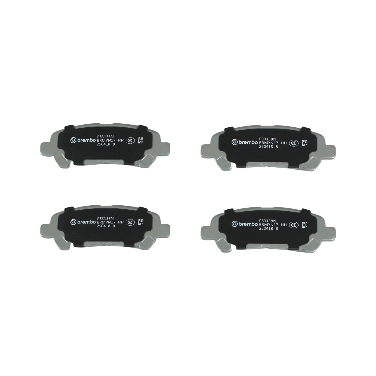 PRIME Ceramic Rear Disc Brake Pad Set - P83138N_04