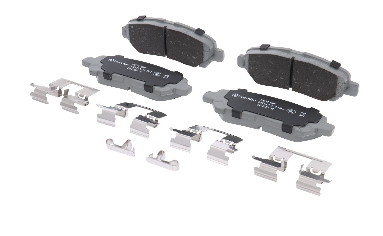 PRIME Ceramic Rear Disc Brake Pad Set - P83138N_09