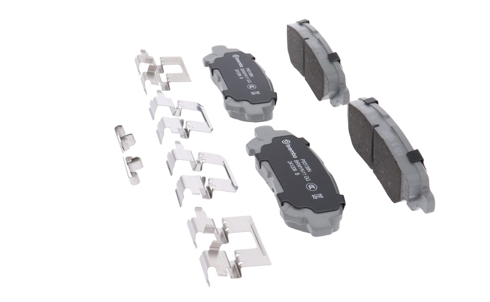 PRIME Ceramic Rear Disc Brake Pad Set - P83138N_12