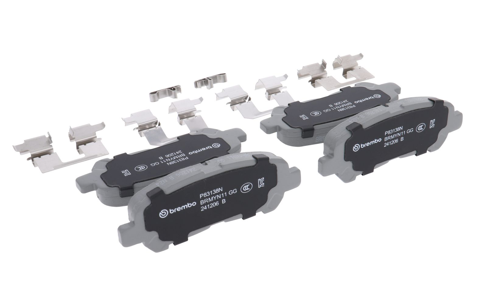 PRIME Ceramic Rear Disc Brake Pad Set - P83138N_17