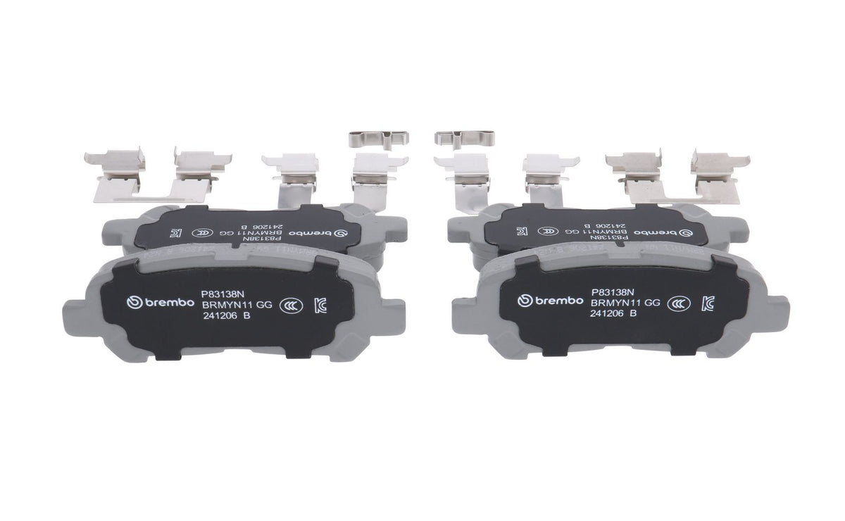 PRIME Ceramic Rear Disc Brake Pad Set - P83138N_19