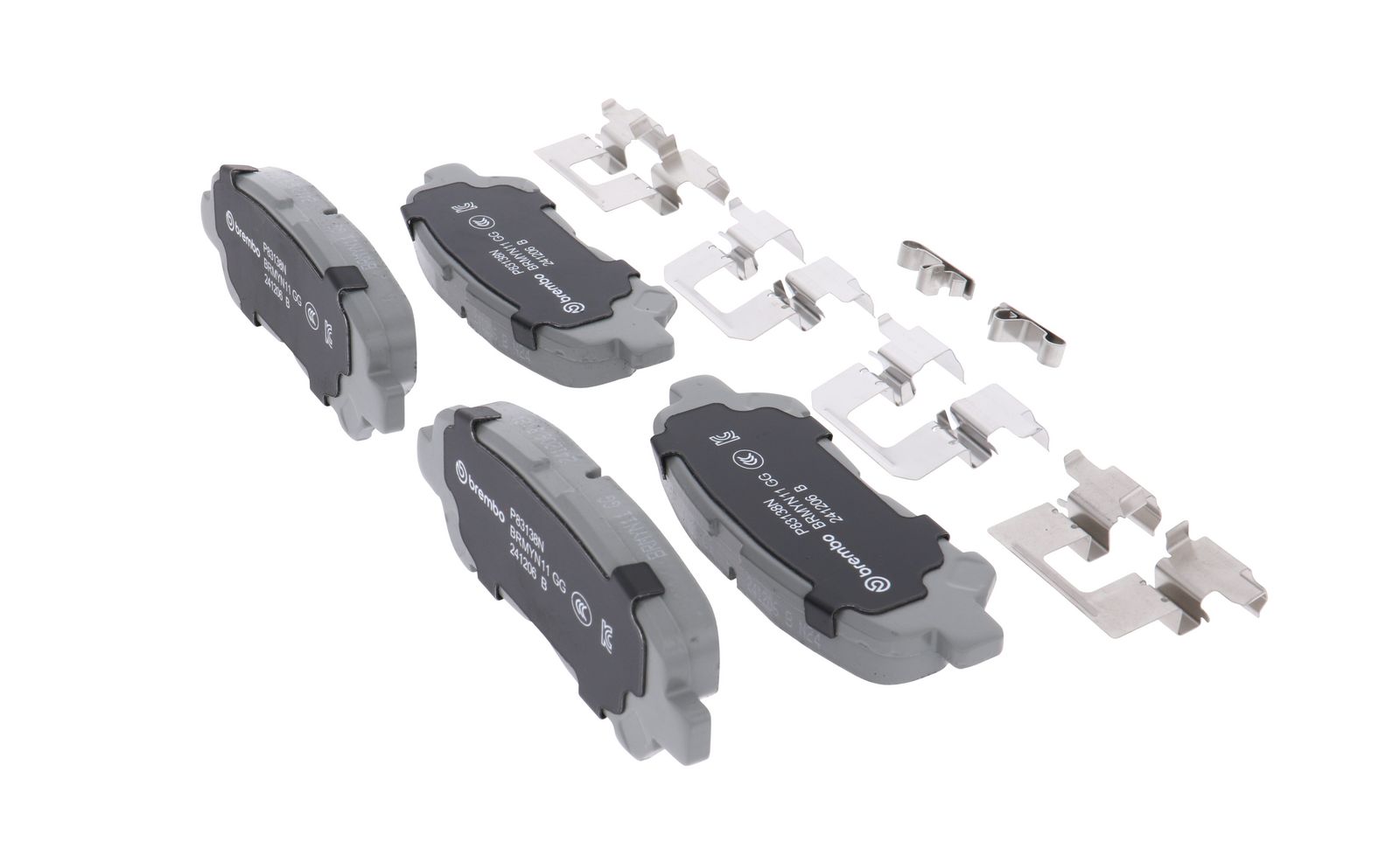 PRIME Ceramic Rear Disc Brake Pad Set - P83138N_23