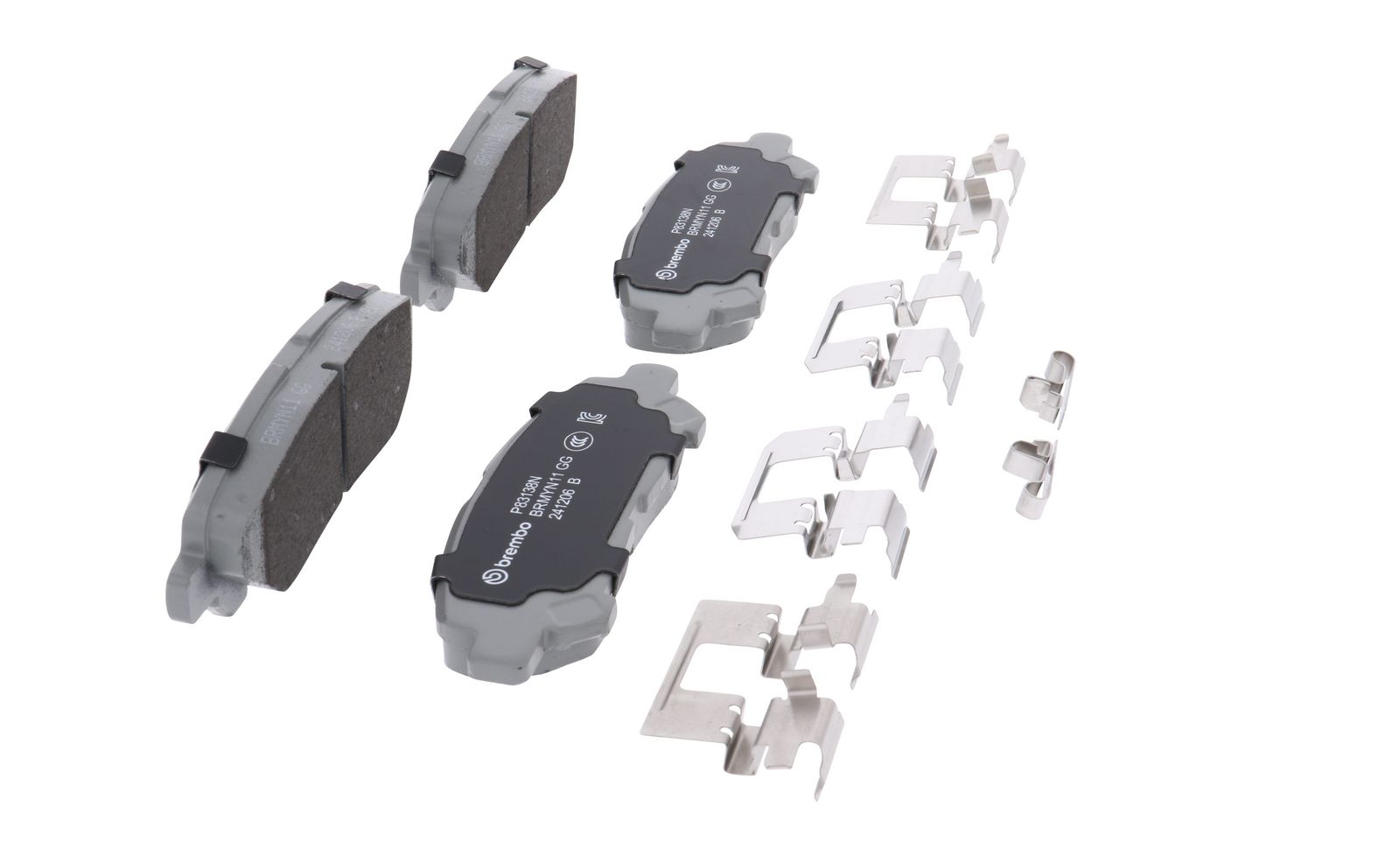 PRIME Ceramic Rear Disc Brake Pad Set - P83138N_26