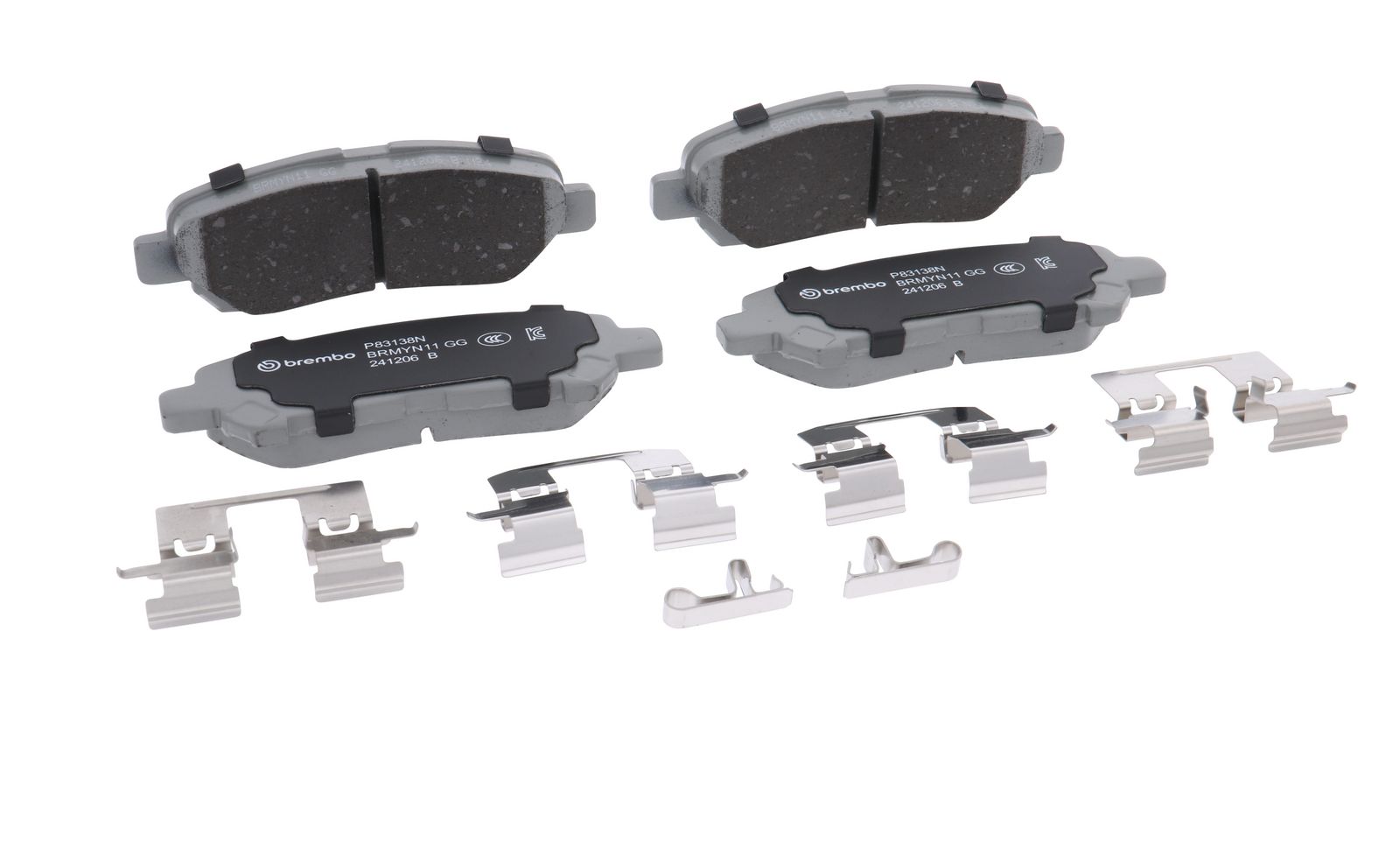PRIME Ceramic Rear Disc Brake Pad Set - P83138N_30