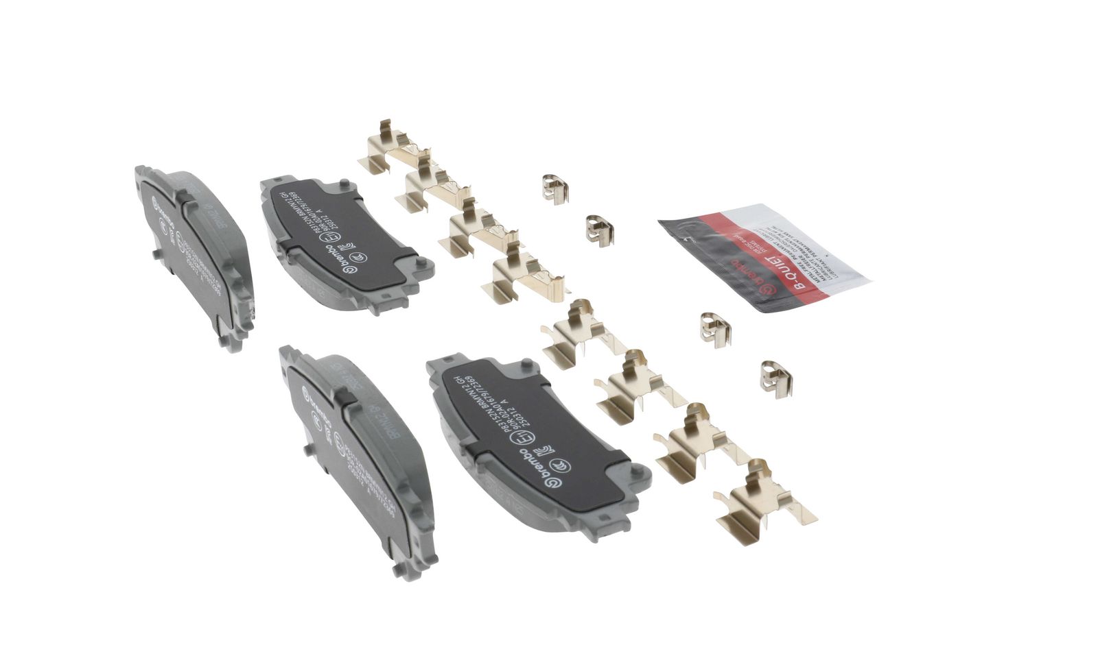 PRIME Ceramic Rear Disc Brake Pad Set - P83152N_23