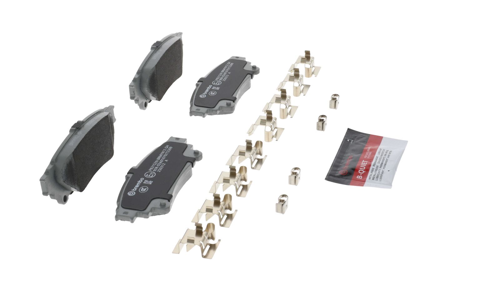 PRIME Ceramic Rear Disc Brake Pad Set - P83152N_26