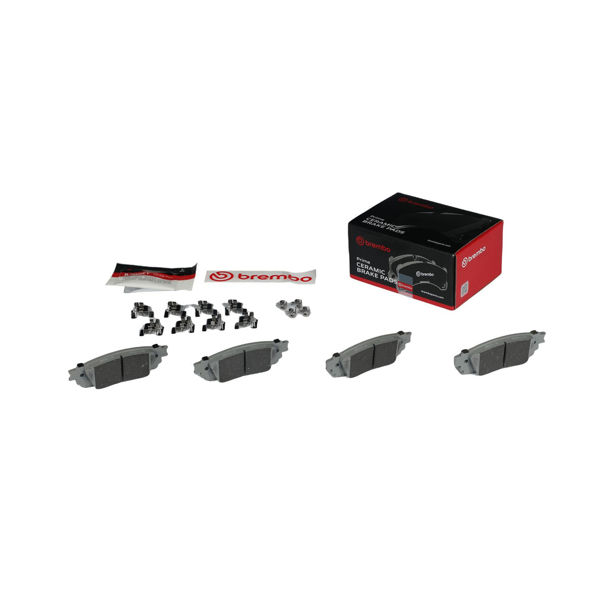PRIME Ceramic Rear Disc Brake Pad Set - P83160N_06