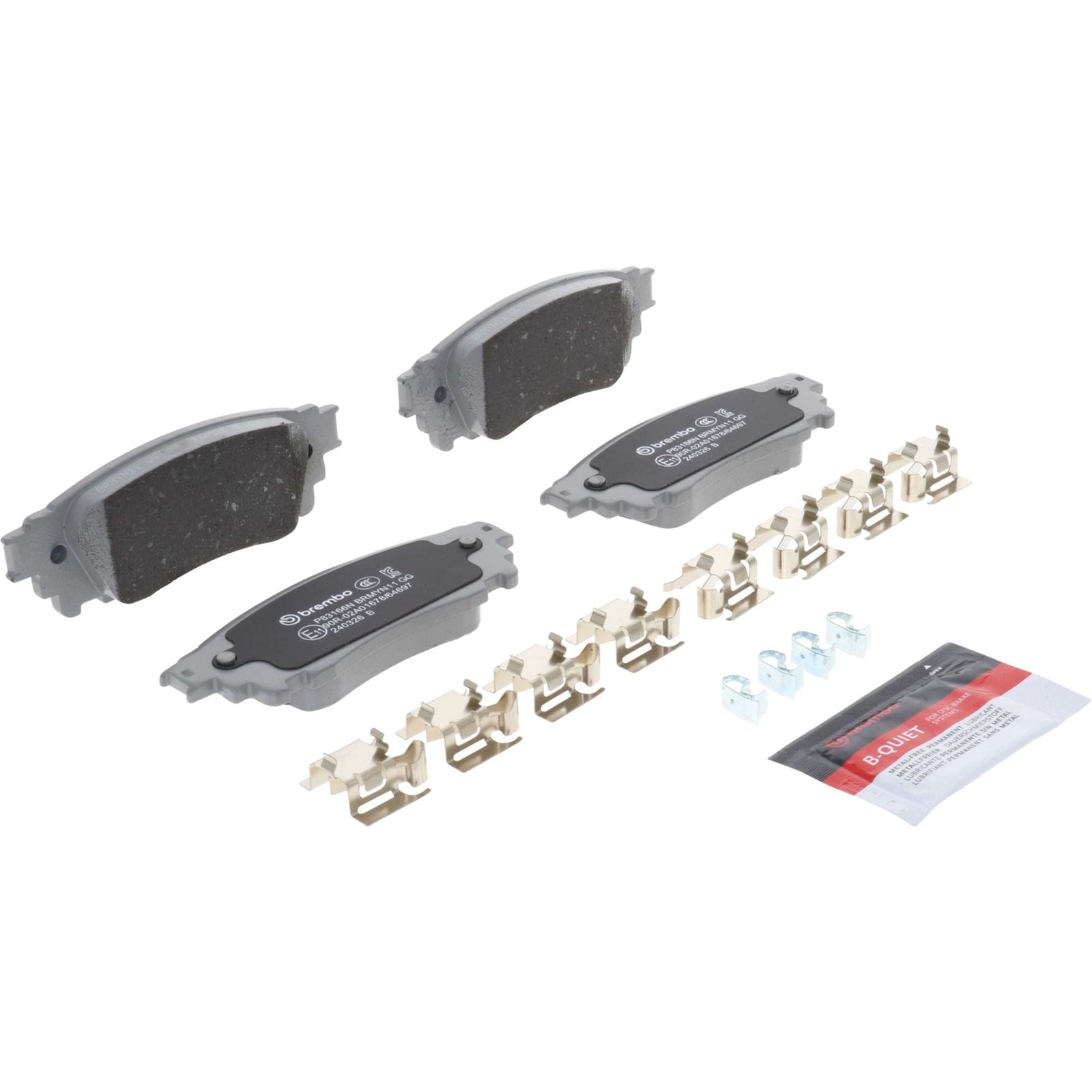 PRIME Ceramic Rear Disc Brake Pad Set - P83166N_06
