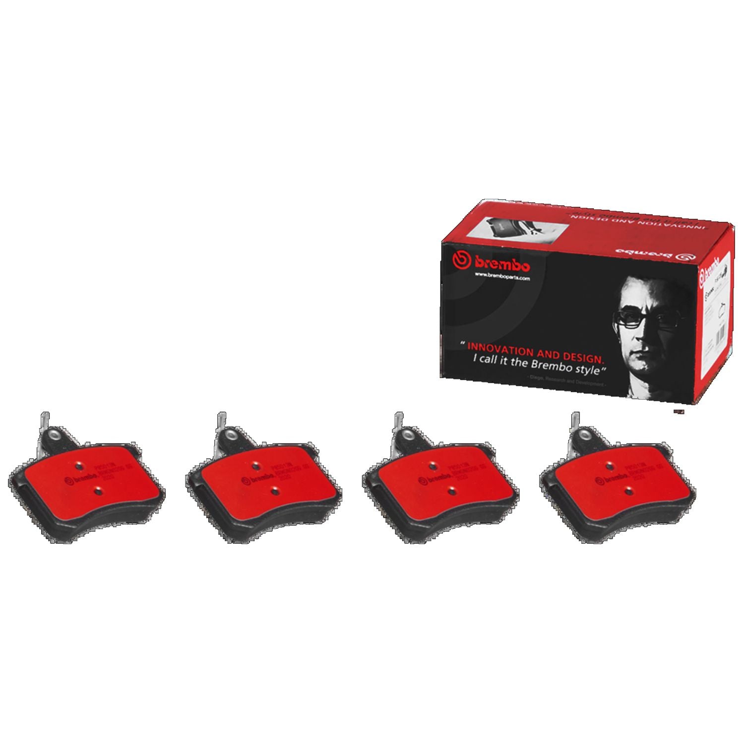 PRIME Ceramic Rear Disc Brake Pad Set - P85013N_02
