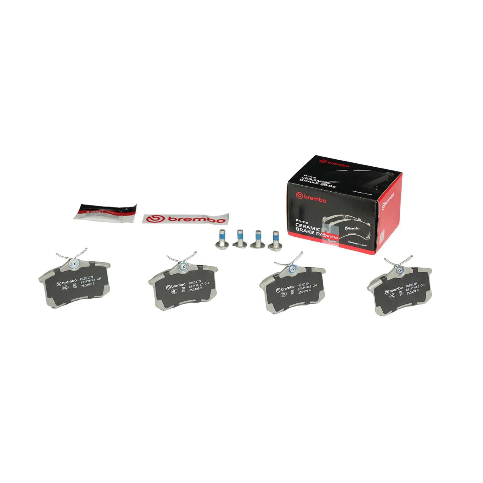 PRIME Ceramic Rear Disc Brake Pad Set - P85017N_04