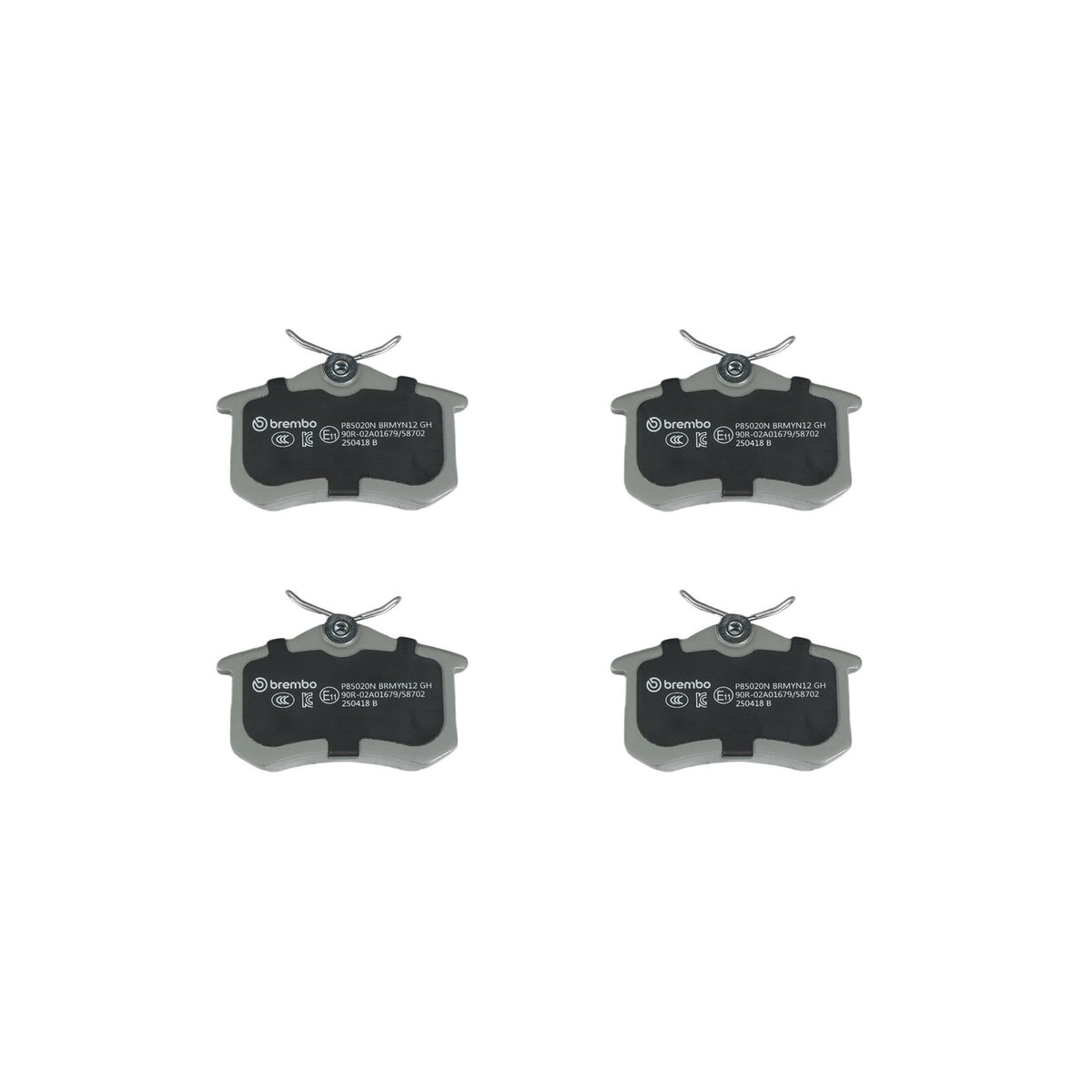 PRIME Ceramic Rear Disc Brake Pad Set - P85020N_01