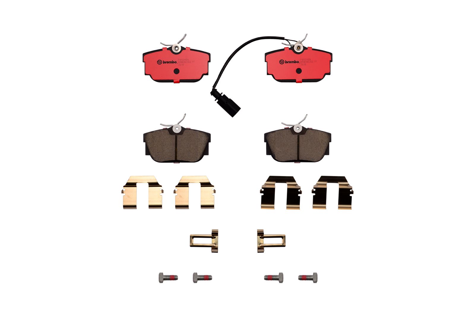 PRIME Ceramic Rear Disc Brake Pad Set - P85046N_01