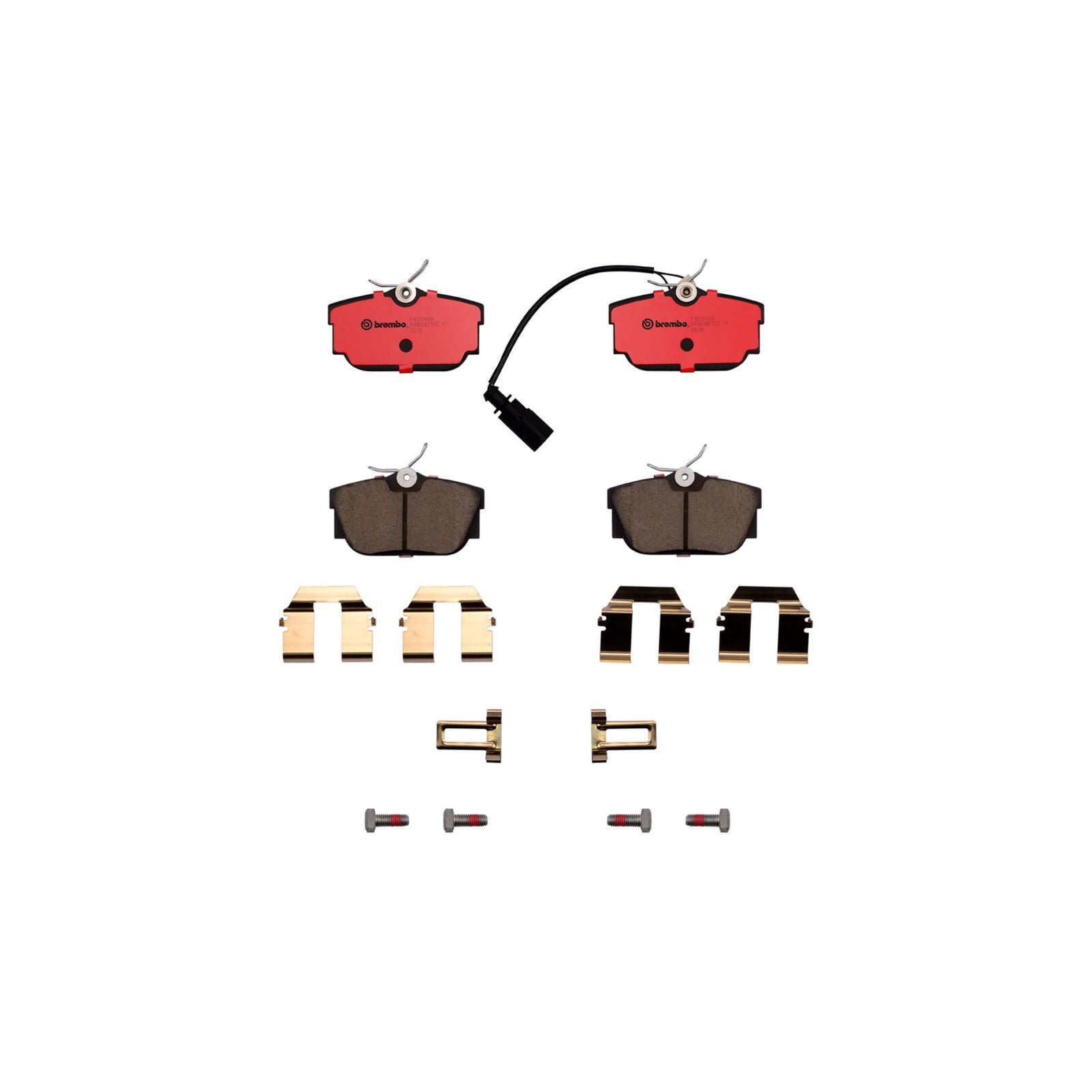 PRIME Ceramic Rear Disc Brake Pad Set - P85046N_01
