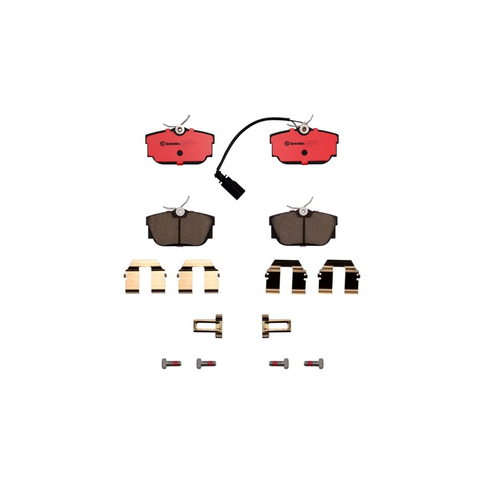 PRIME Ceramic Rear Disc Brake Pad Set - P85046N_02