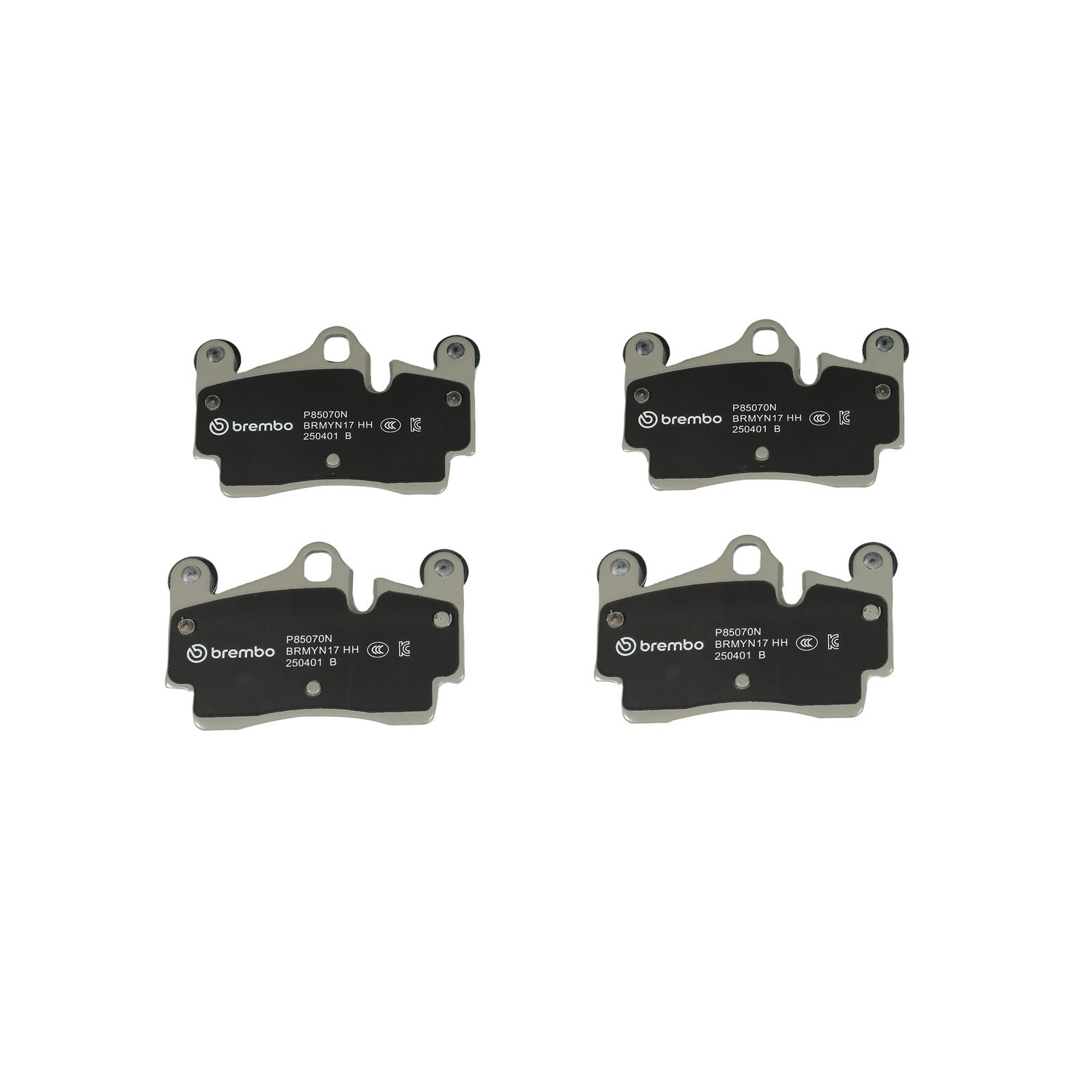 PRIME Ceramic Rear Disc Brake Pad Set - P85070N_01