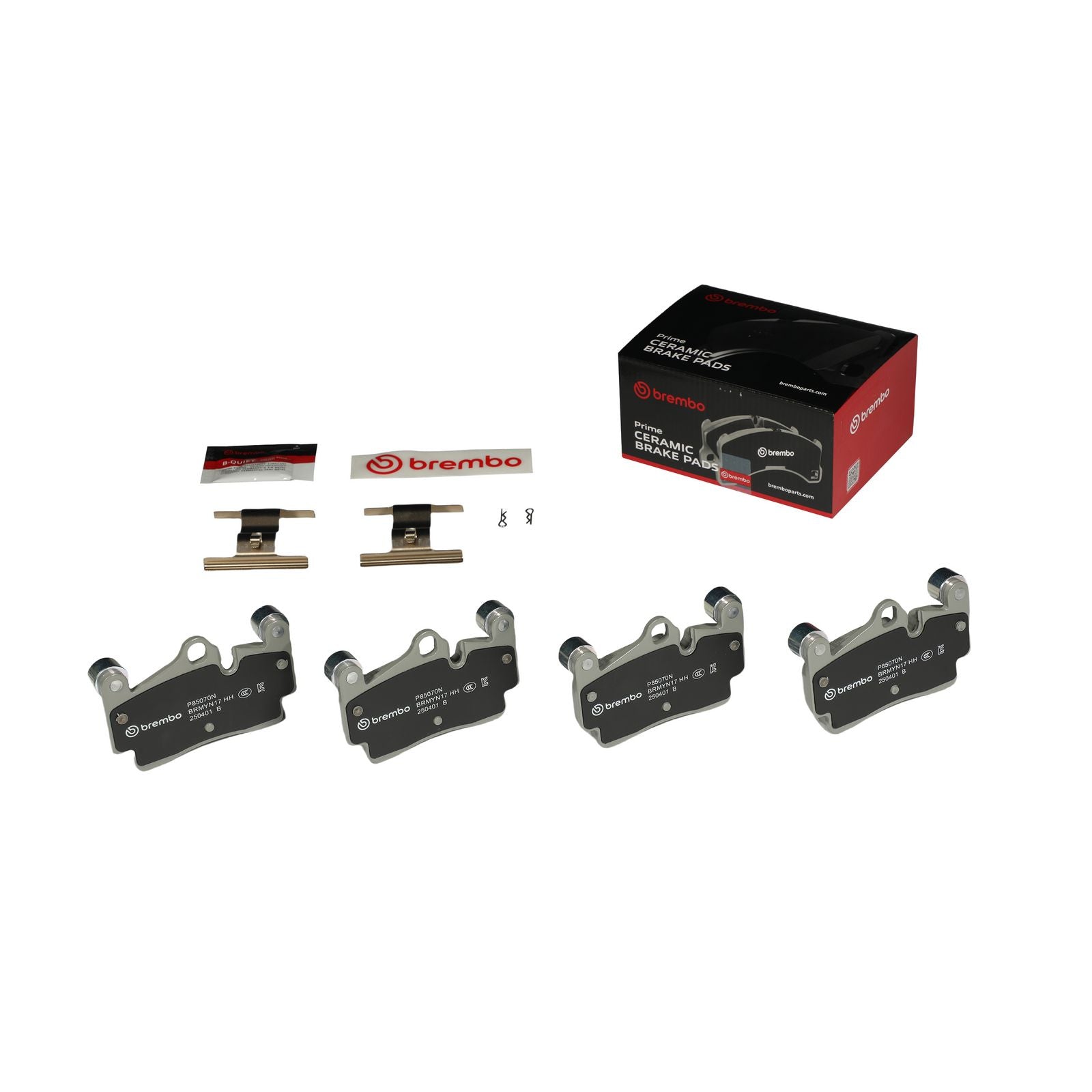 PRIME Ceramic Rear Disc Brake Pad Set - P85070N_03