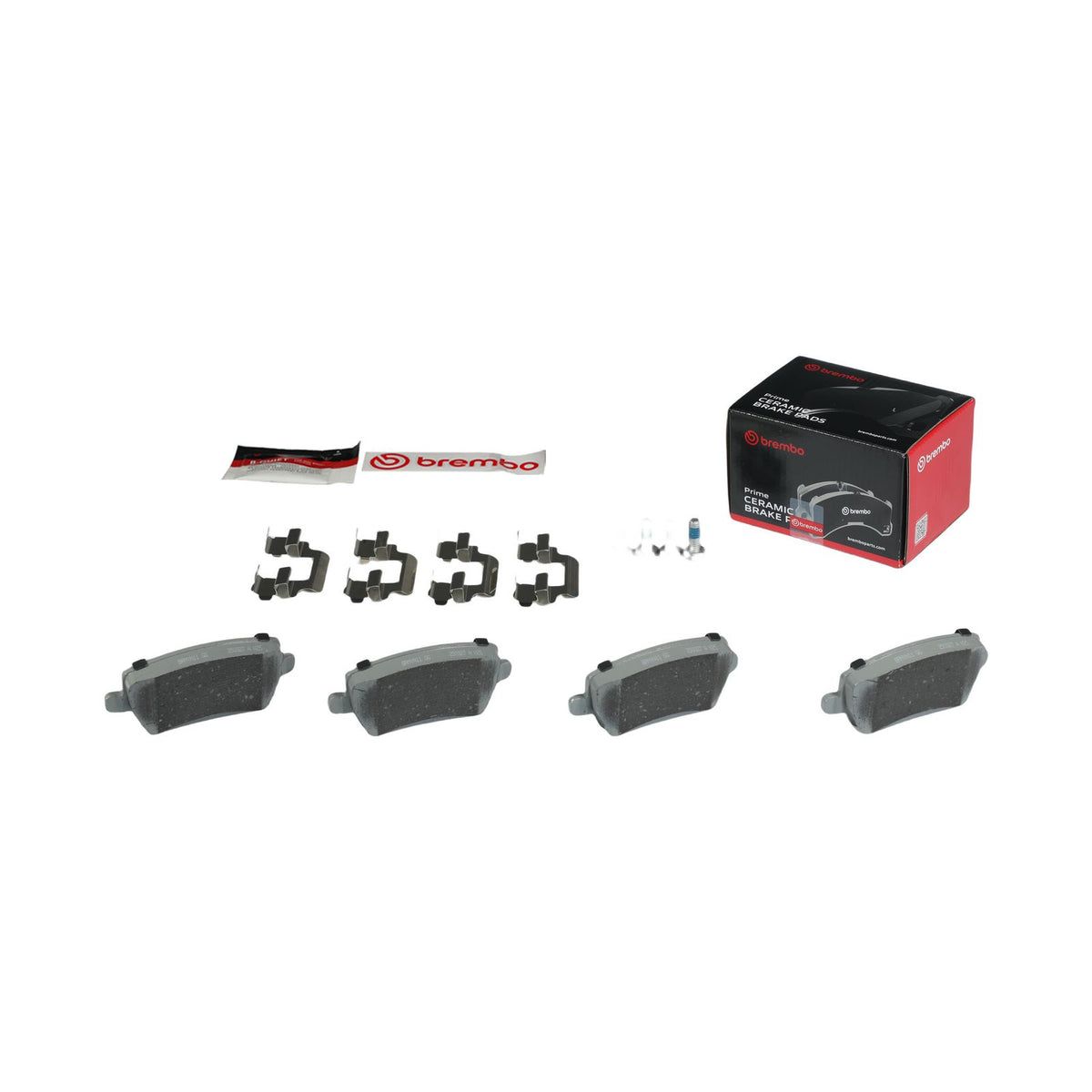 PRIME Ceramic Rear Disc Brake Pad Set - P85073N_04