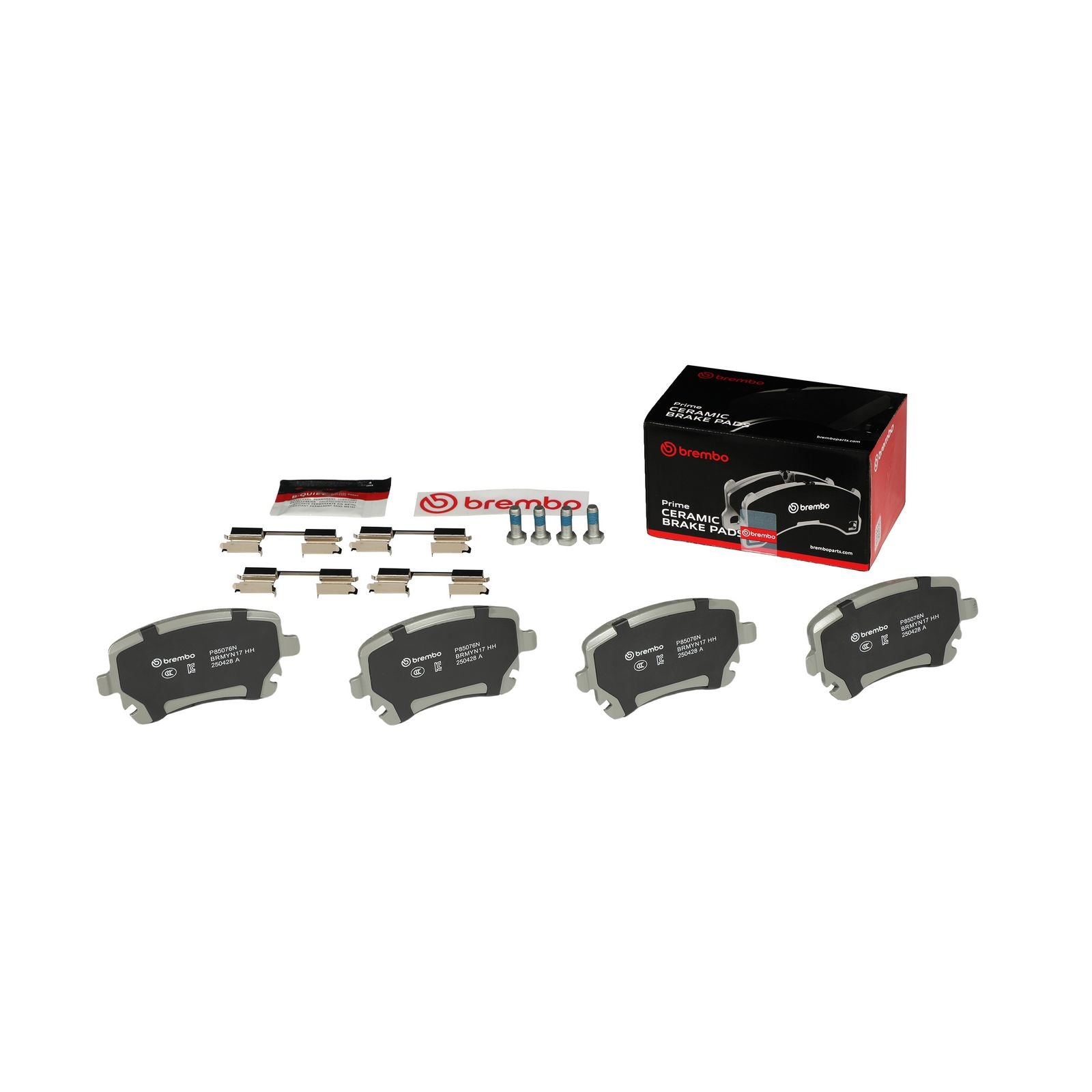 PRIME Ceramic Rear Disc Brake Pad Set - P85076N_04