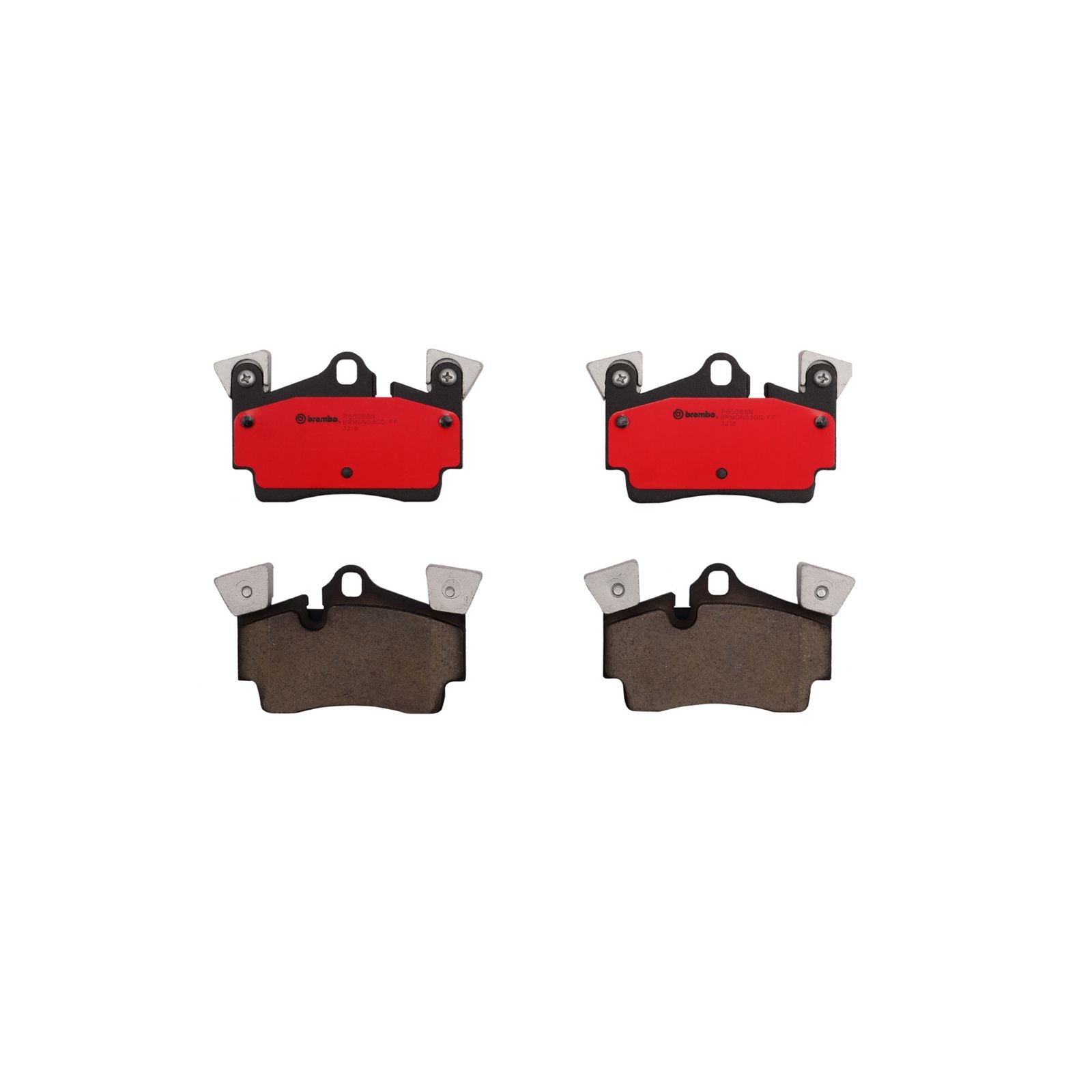 PRIME Ceramic Rear Disc Brake Pad Set - P85088N_02