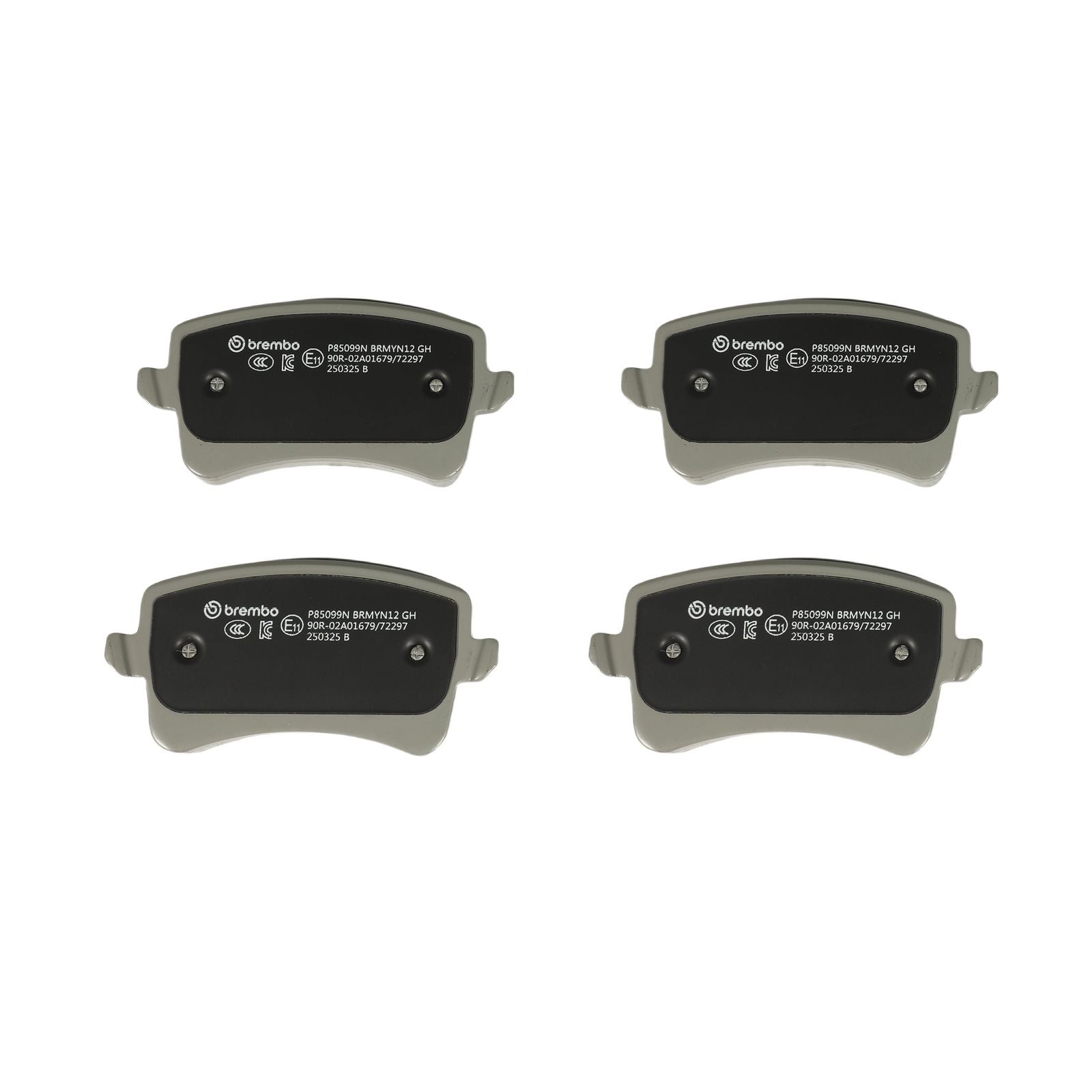 PRIME Ceramic Rear Disc Brake Pad Set - P85099N_02