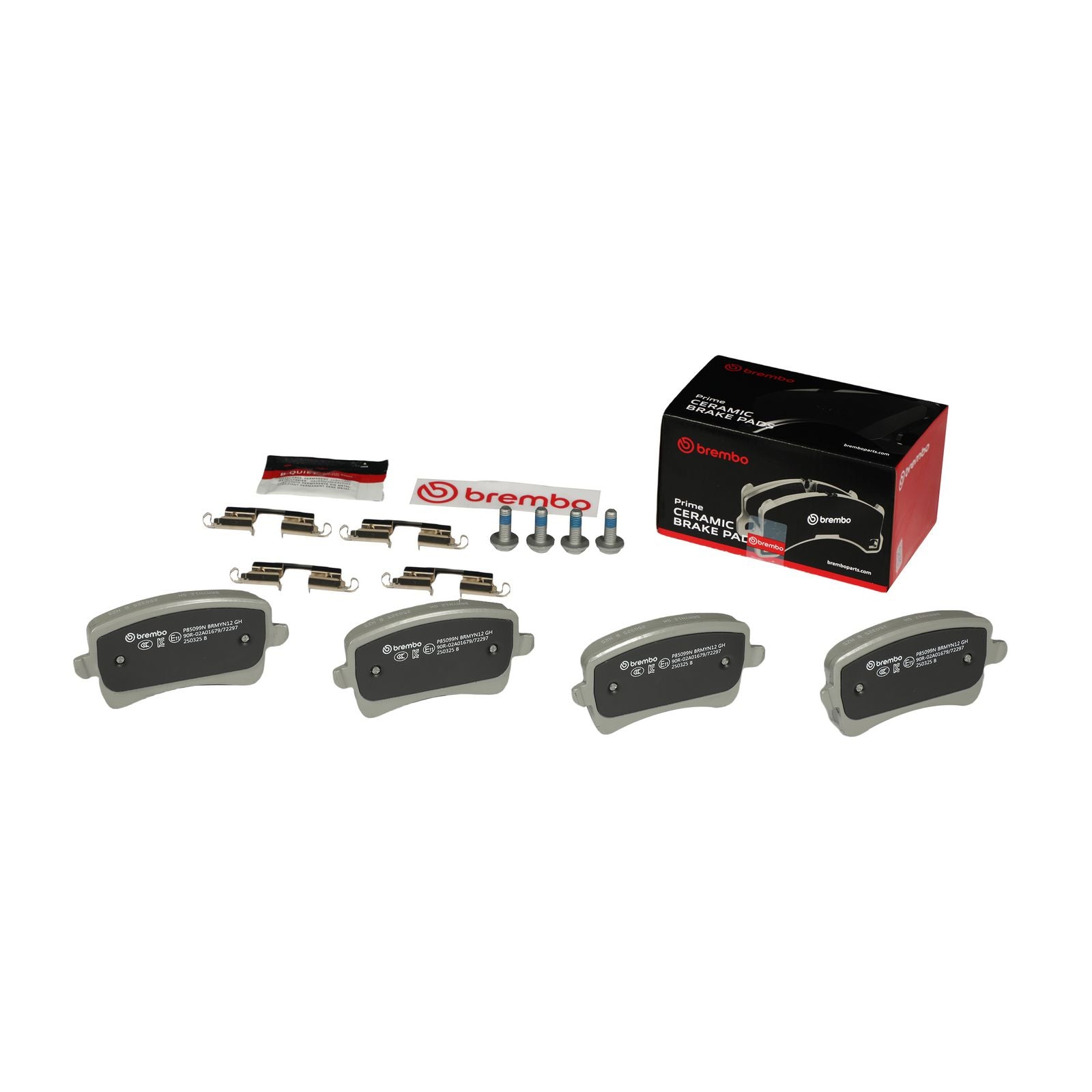 PRIME Ceramic Rear Disc Brake Pad Set - P85099N_03