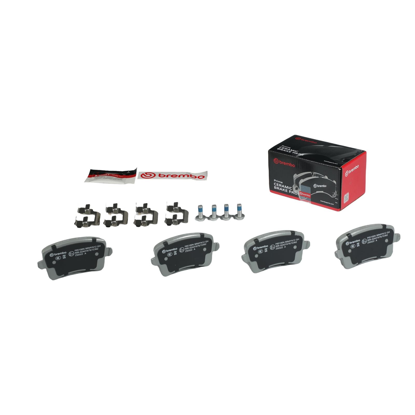 PRIME Ceramic Rear Disc Brake Pad Set - P85100N_04