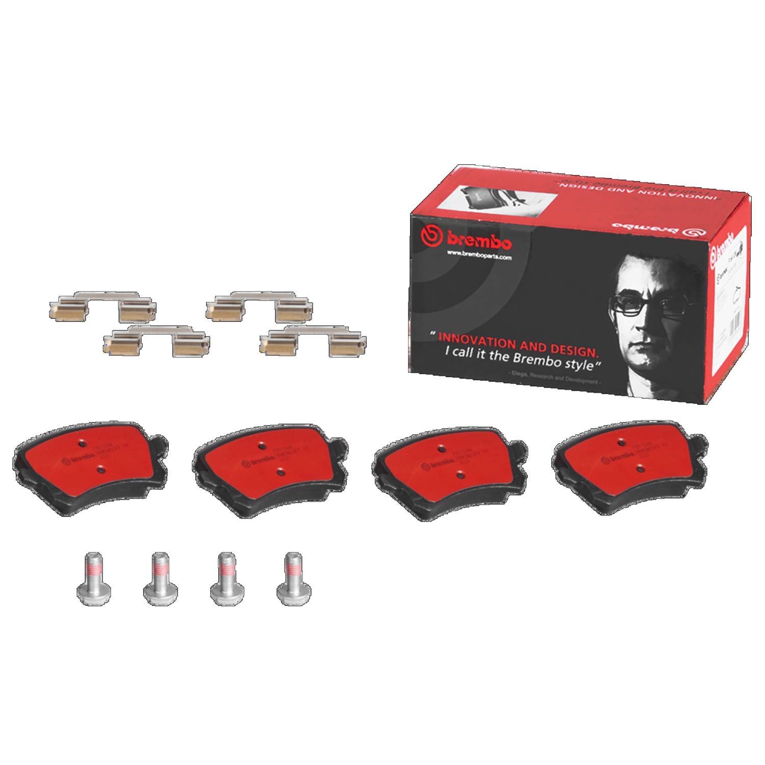 PRIME Ceramic Rear Disc Brake Pad Set - P85108N_02