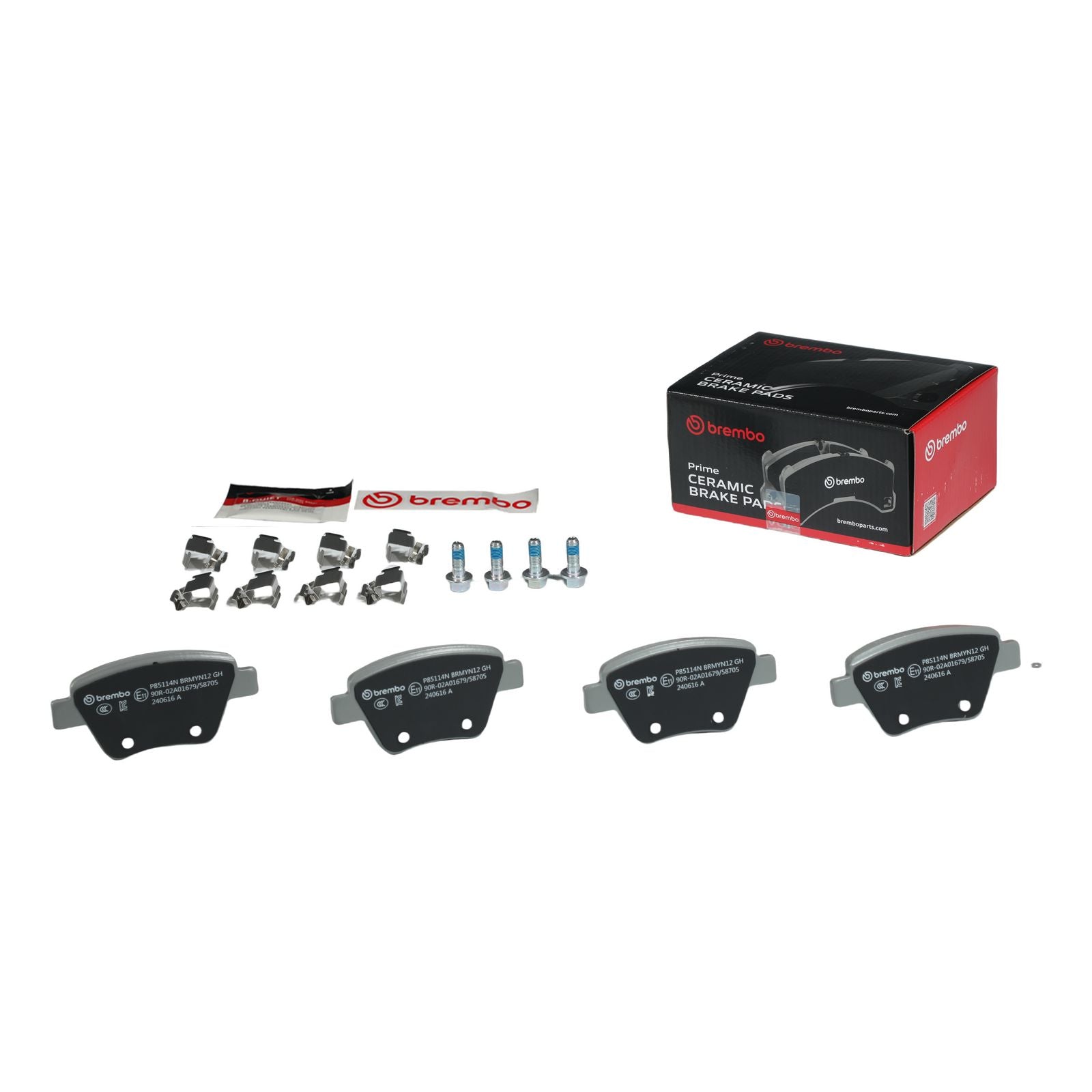 PRIME Ceramic Rear Disc Brake Pad Set - P85114N_01