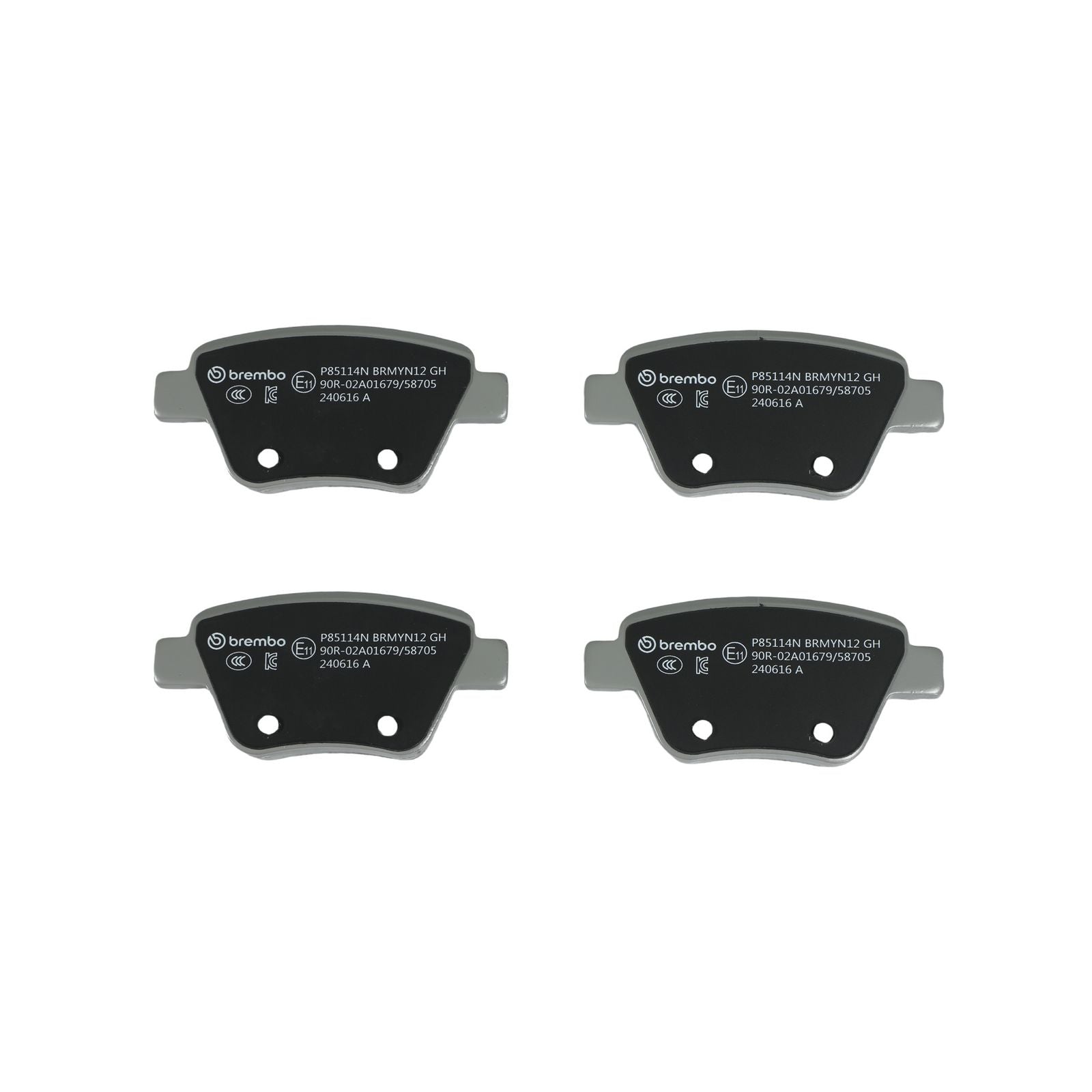 PRIME Ceramic Rear Disc Brake Pad Set - P85114N_02