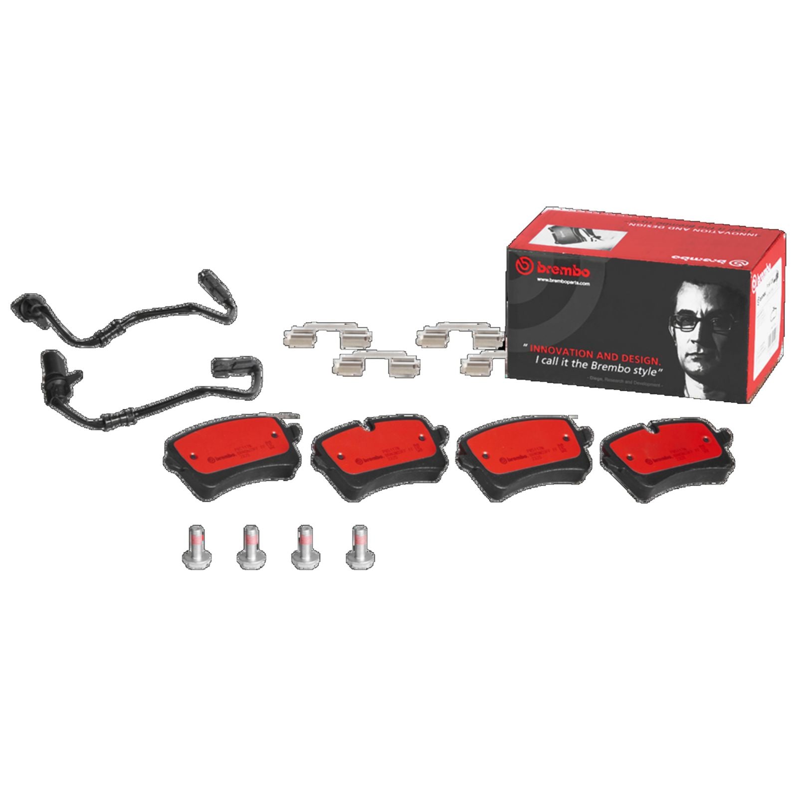 PRIME Ceramic Rear Disc Brake Pad Set - P85117N_02